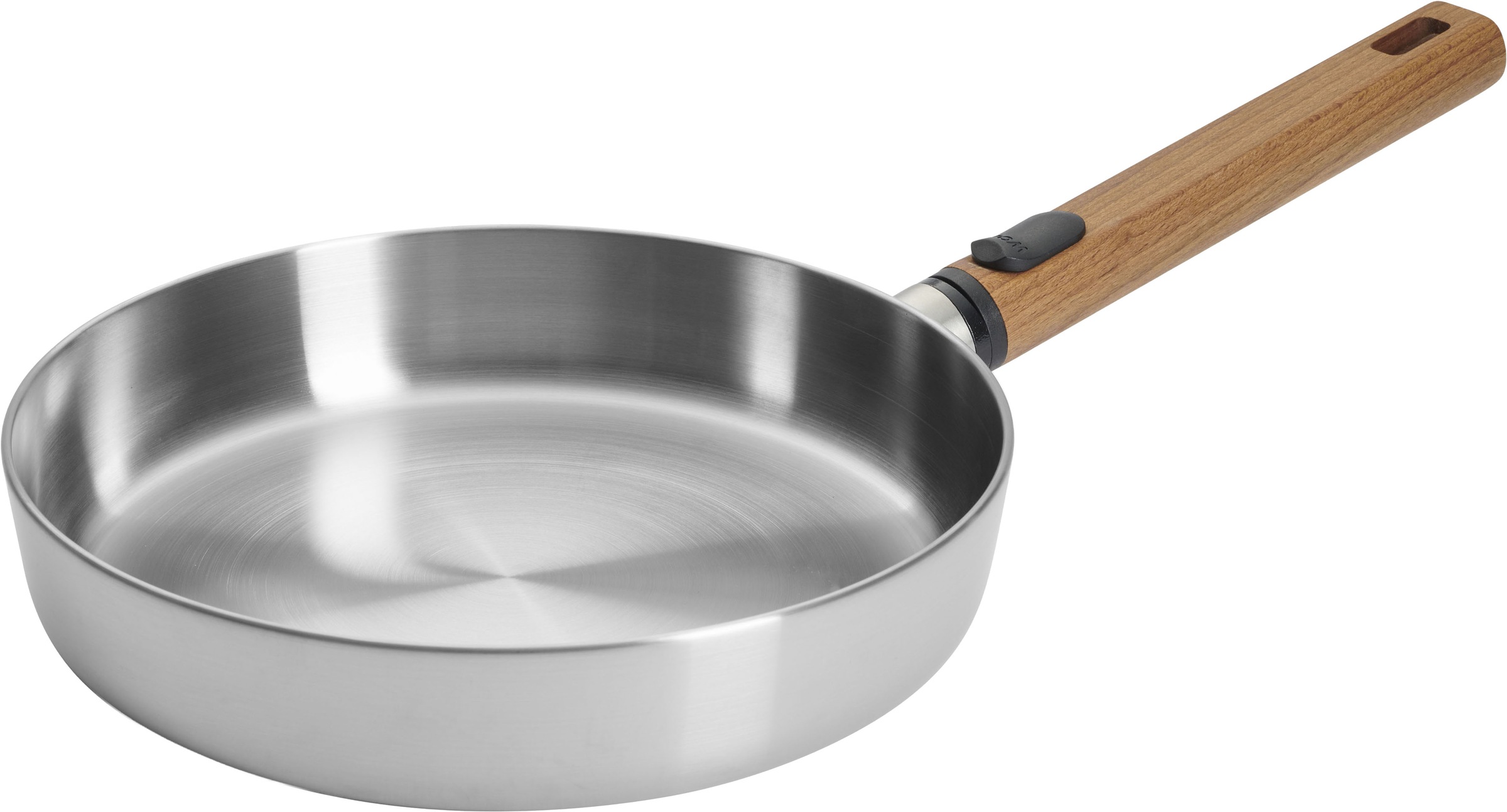 WOLL Bratpfanne "Logic Steel" Edelstahl 18/10 1 Stk. tlg. 5-Schicht-Aufbau günstig online kaufen