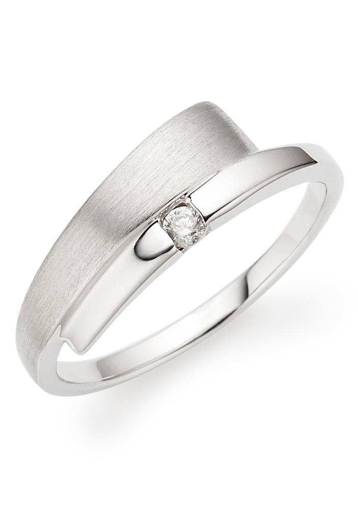 Fingerring »Schmuck Geschenk Silber 925 Damenring«, mit Zirkonia (synth.)