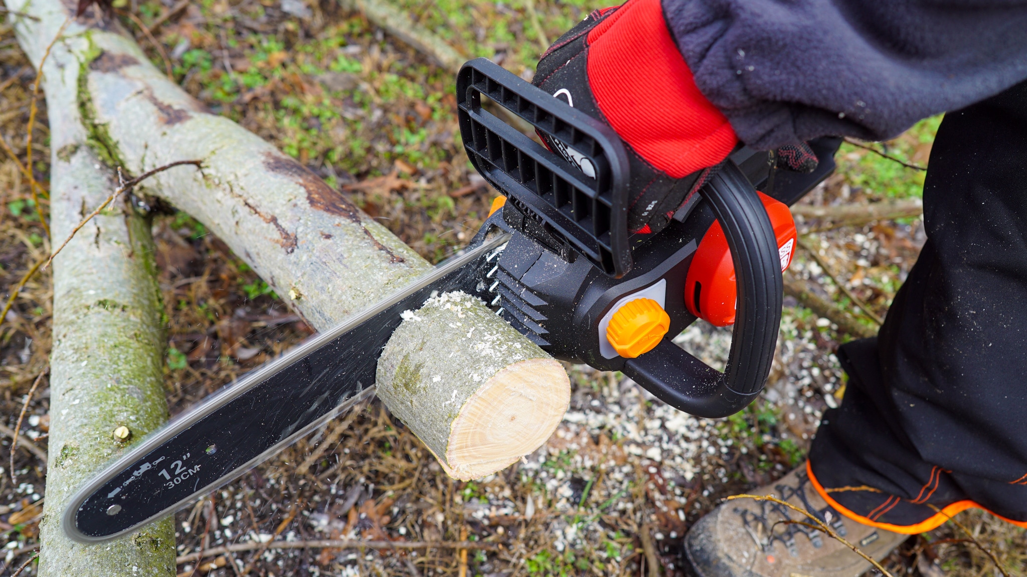 Worx Akku-Kettensäge »WG350E.9 Nitro Profi«, leistungsstarke Holzsäge, 10m/s, ohne Akku und Ladegerät