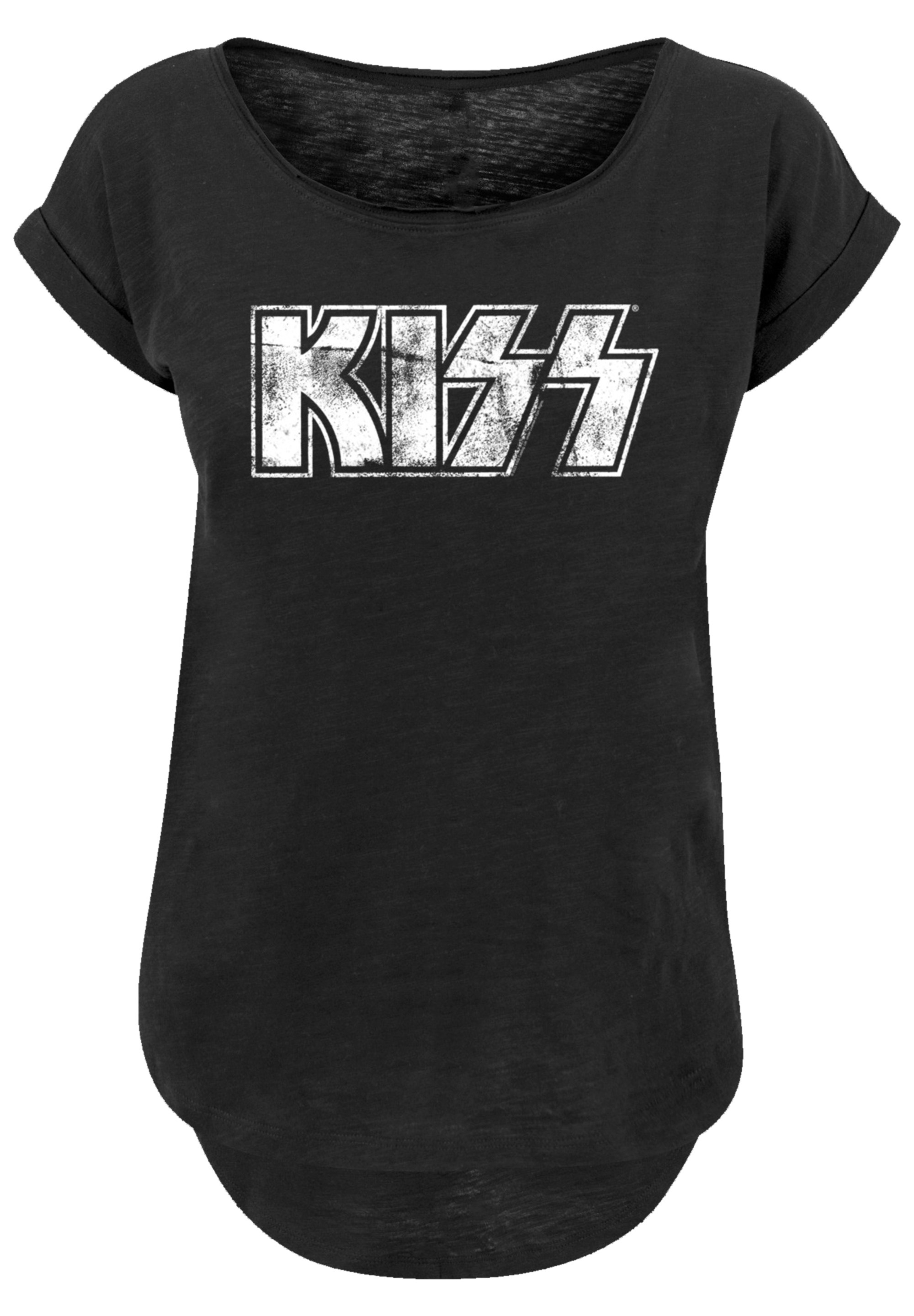 F4NT4STIC T-Shirt »Kiss Rock Band Vintage Logo«, Premium Qualität, Musik, By Rock Off