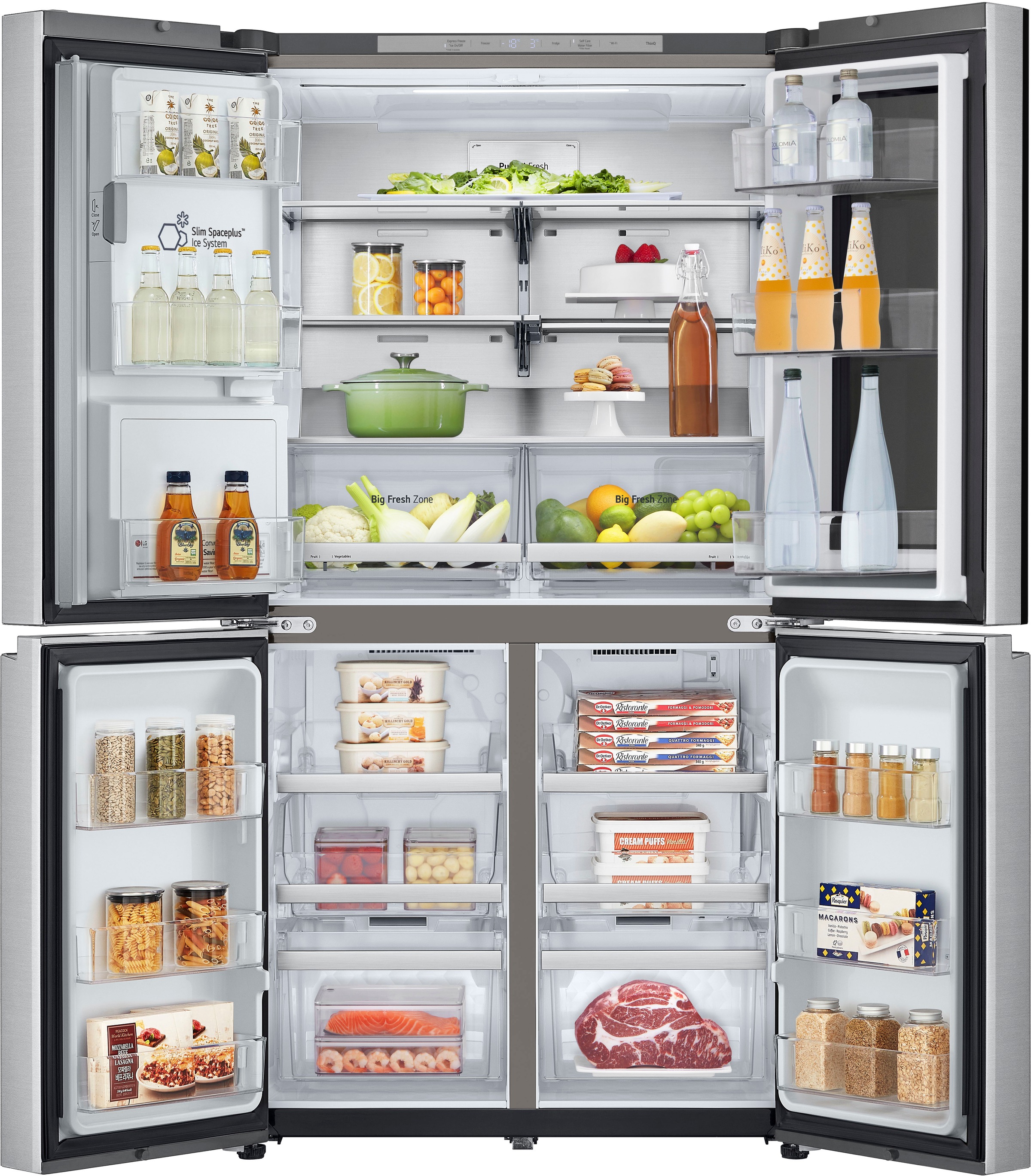 LG Multi Door »GMG960MBJE«, InstaView® Multi-Door