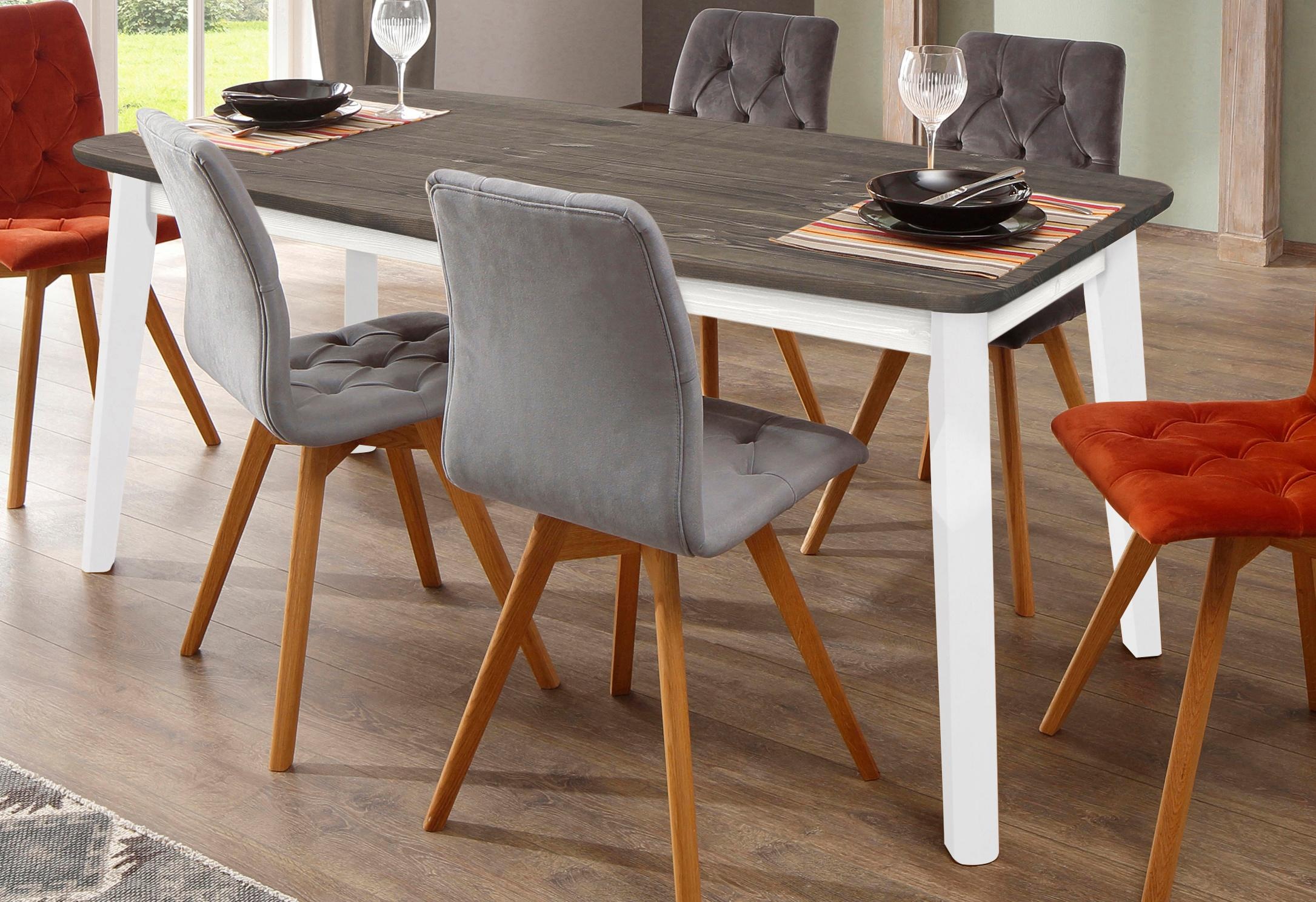 Home affaire Esstisch »Palermo«, mit Auszugfunktion, aus Massivholz, FSC® zertifiziert