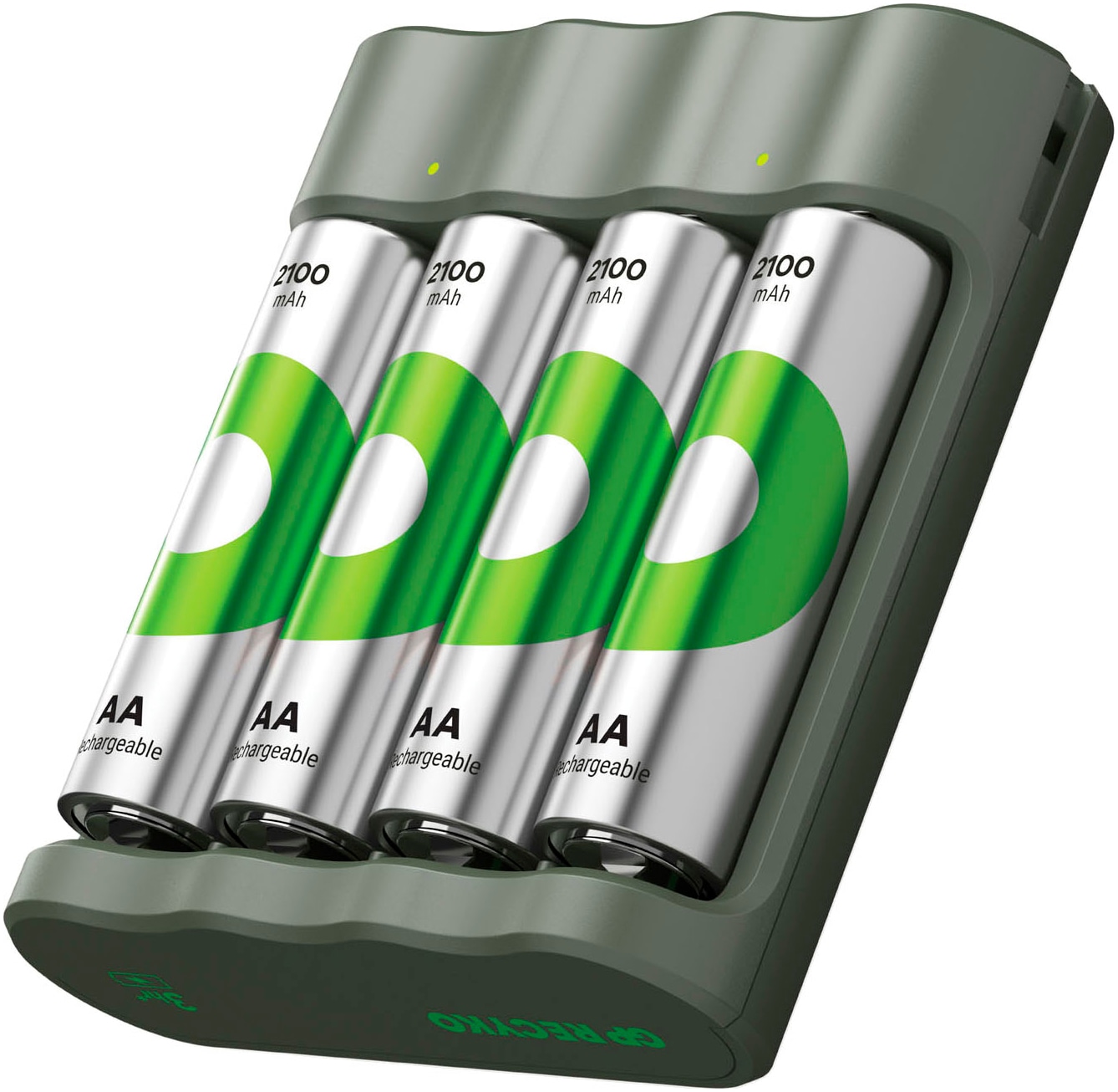 GP Batteries Batterie-Ladegerät »Free Charger B441U + 4x 2100mAh AA«