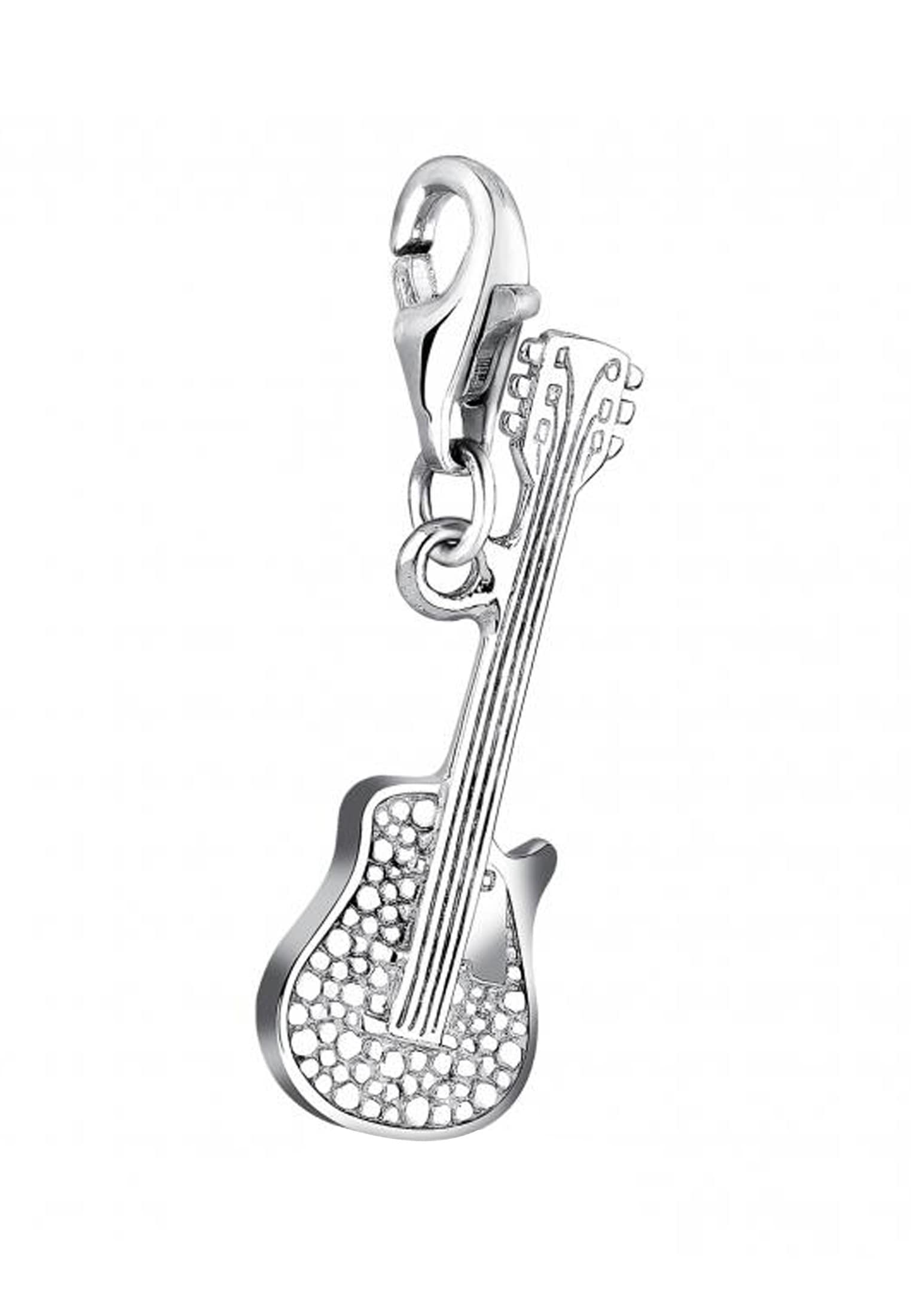 Nenalina Charm-Einhänger »Gitarren-Anhänger Musik Instrument Song 925 Silber«