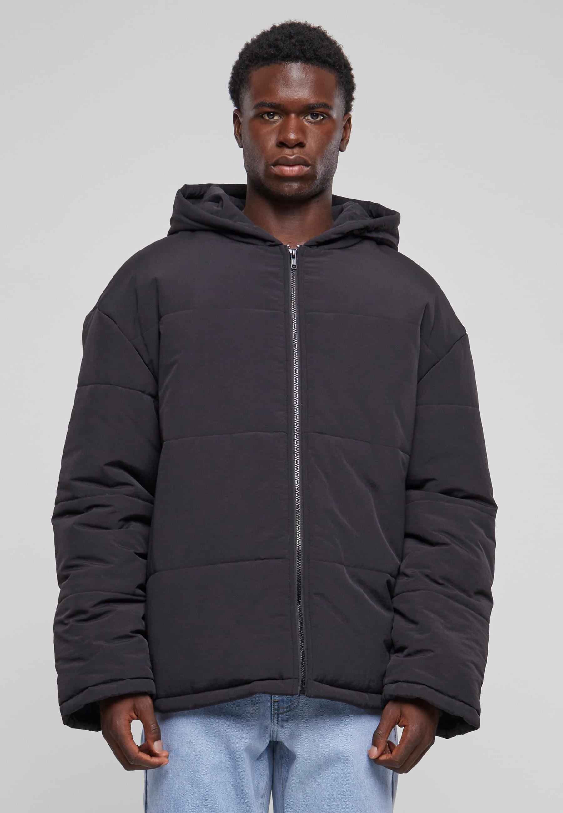 URBAN CLASSICS Allwetterjacke »Urban Classics Herren Hooded Block Puffer Jacket«, (1 St.), mit Kapuze
