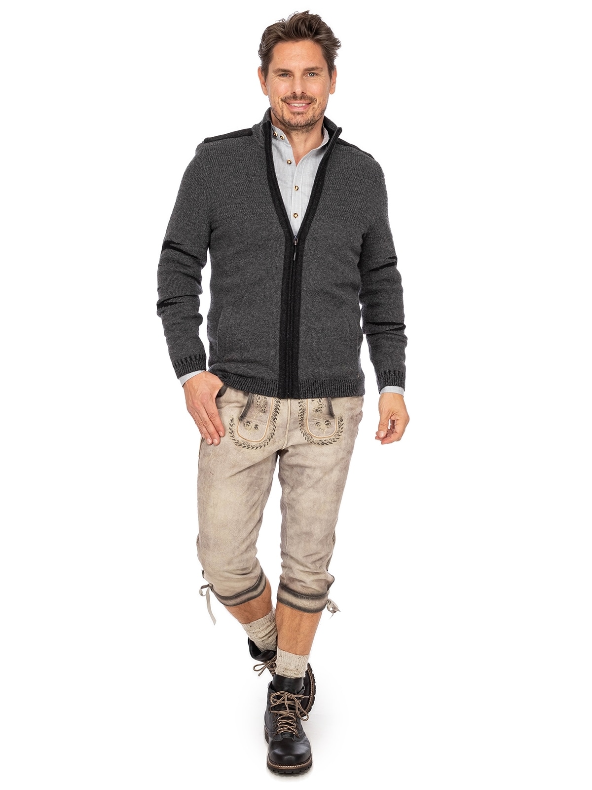 Spieth & Wensky Strickjacke »Strickjacke WULF«