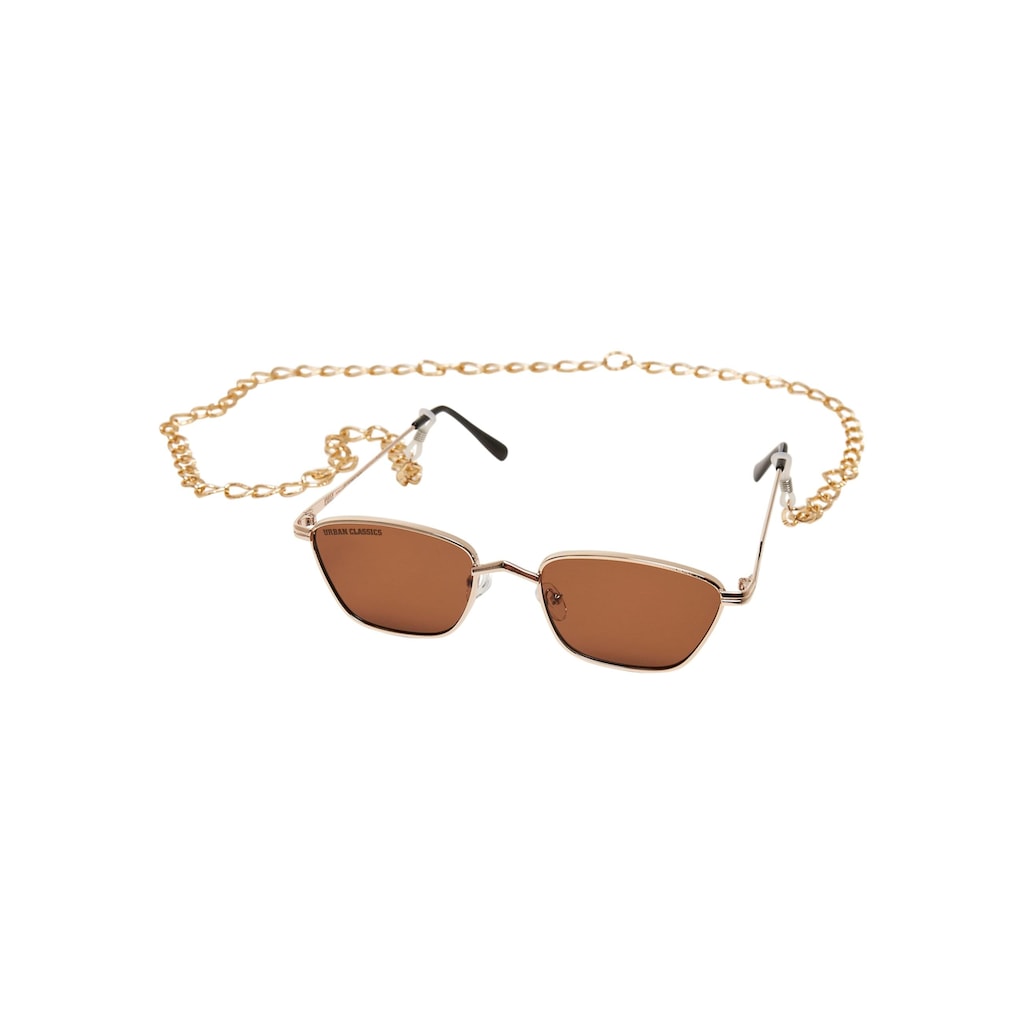 URBAN CLASSICS Sonnenbrille »Urban Classics Unisex Sunglasses Kalymnos With Chain«