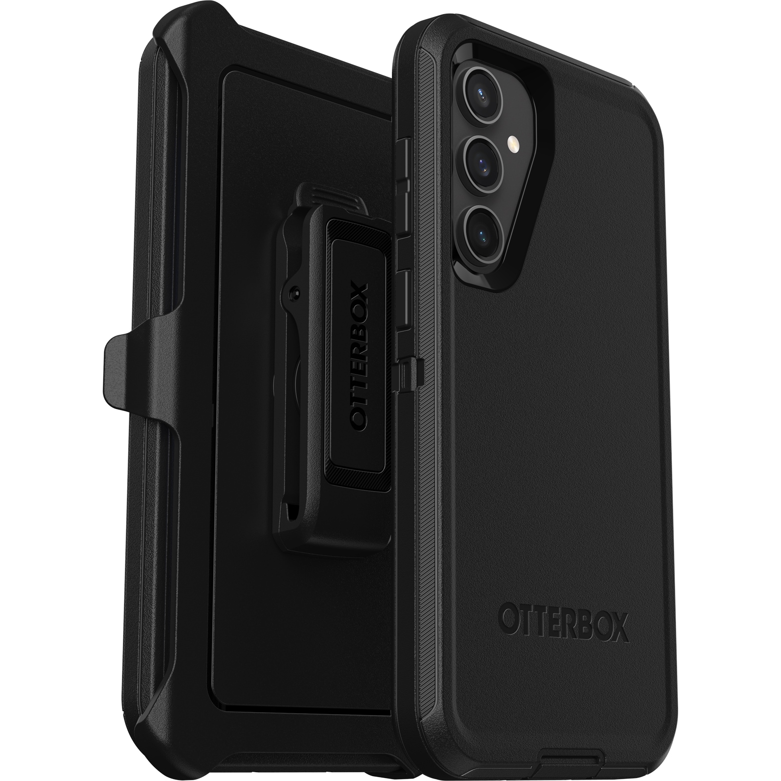 Otterbox Handyhülle »Defender«, für Samsung Galaxy S23 FE, integrierter Ständer, stabil, stoßsicher