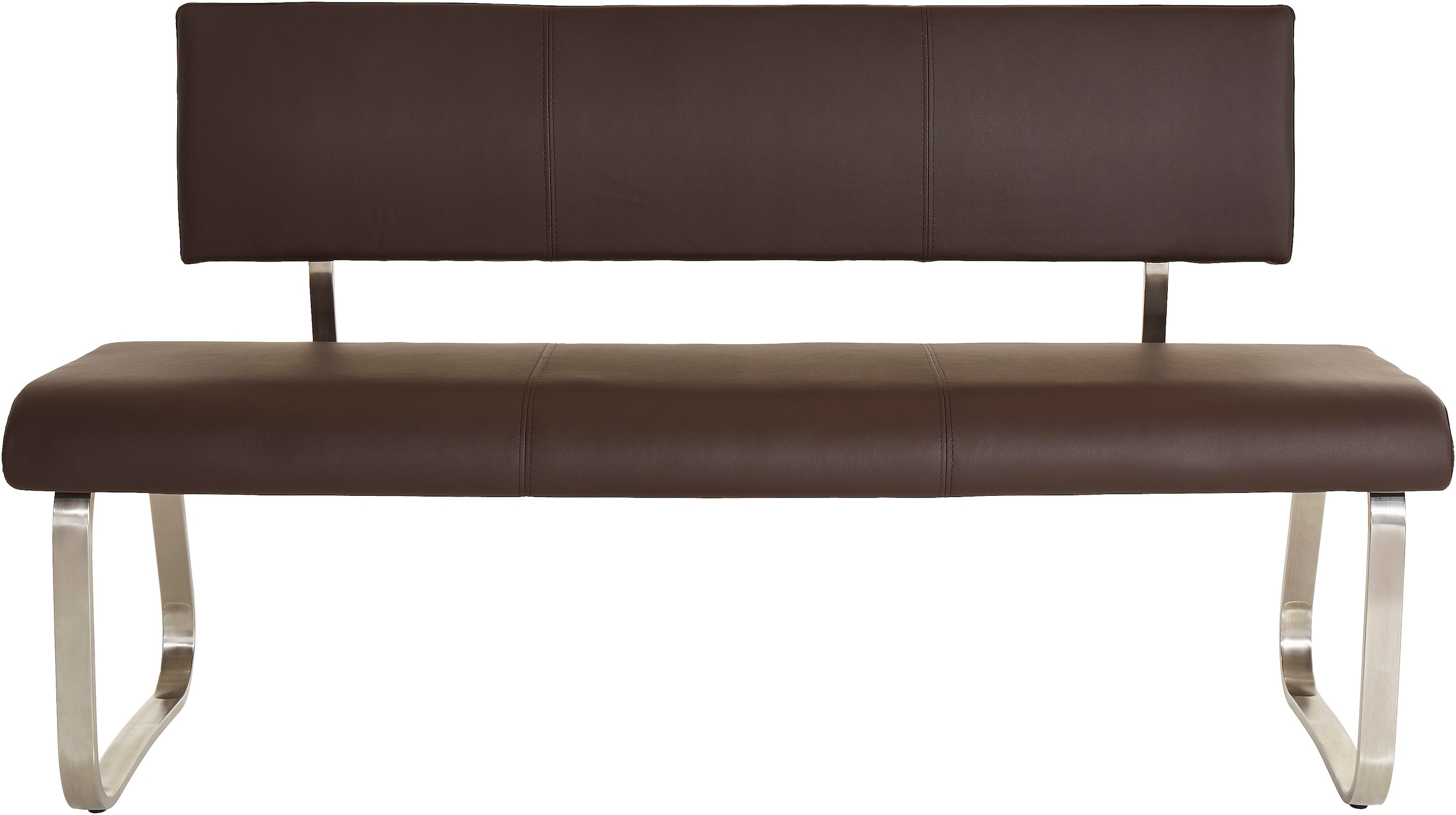 MCA furniture Polsterbank »Arco, TOPSELLER!«, (1 St., Polsterbank, Esszimmerbank), belastbar bis 280 kg, Kunstleder, in verschiedenen Breiten