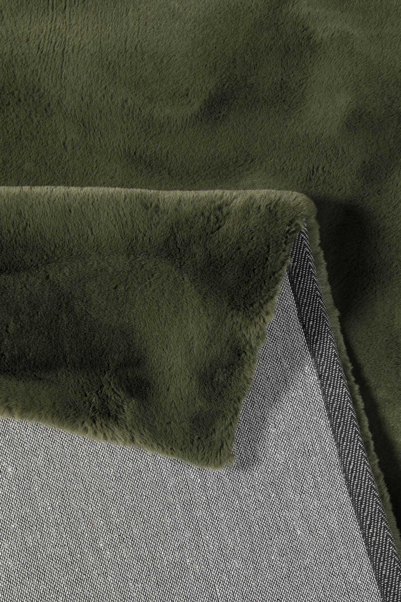 Esprit Hochflor-Teppich »Alice ESP-4377, Kunstfell«, rechteckig, 25 mm Höhe, Kaninchenfell-Haptik, besonders weich und dicht, für alle Räume