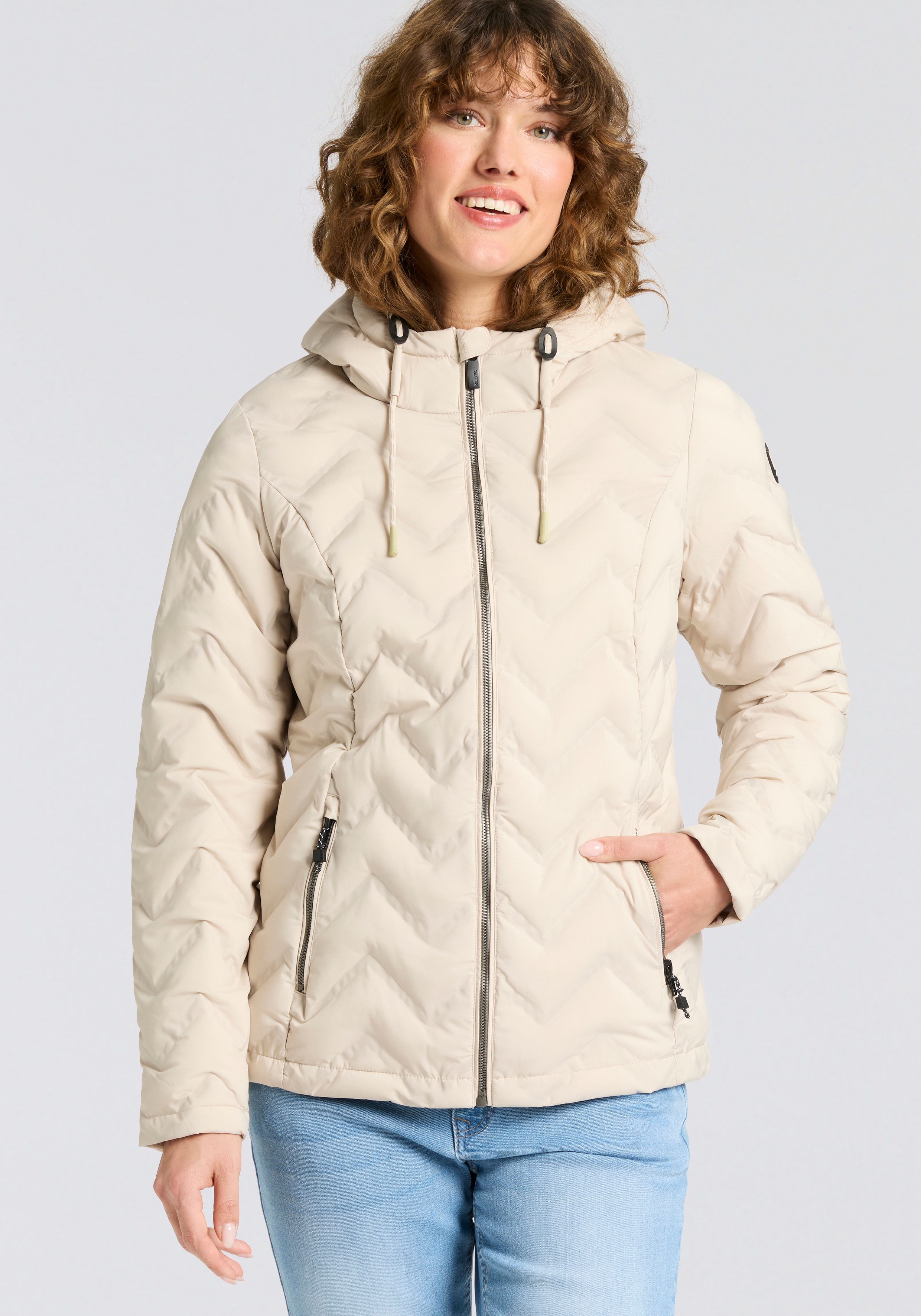 Killtec Steppjacke "KOW 23 WMN QLTD JCKT" wärmende Steppjacke, mit Seitentaschen mit Reißverschlüssen