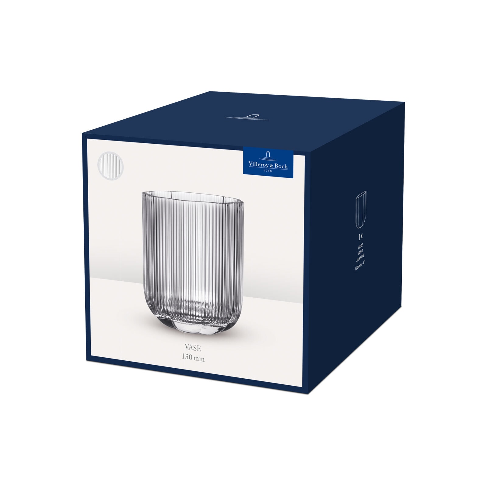 Villeroy & Boch Dekovase »Vasen Fleur 15 cm 2er Set bunt«