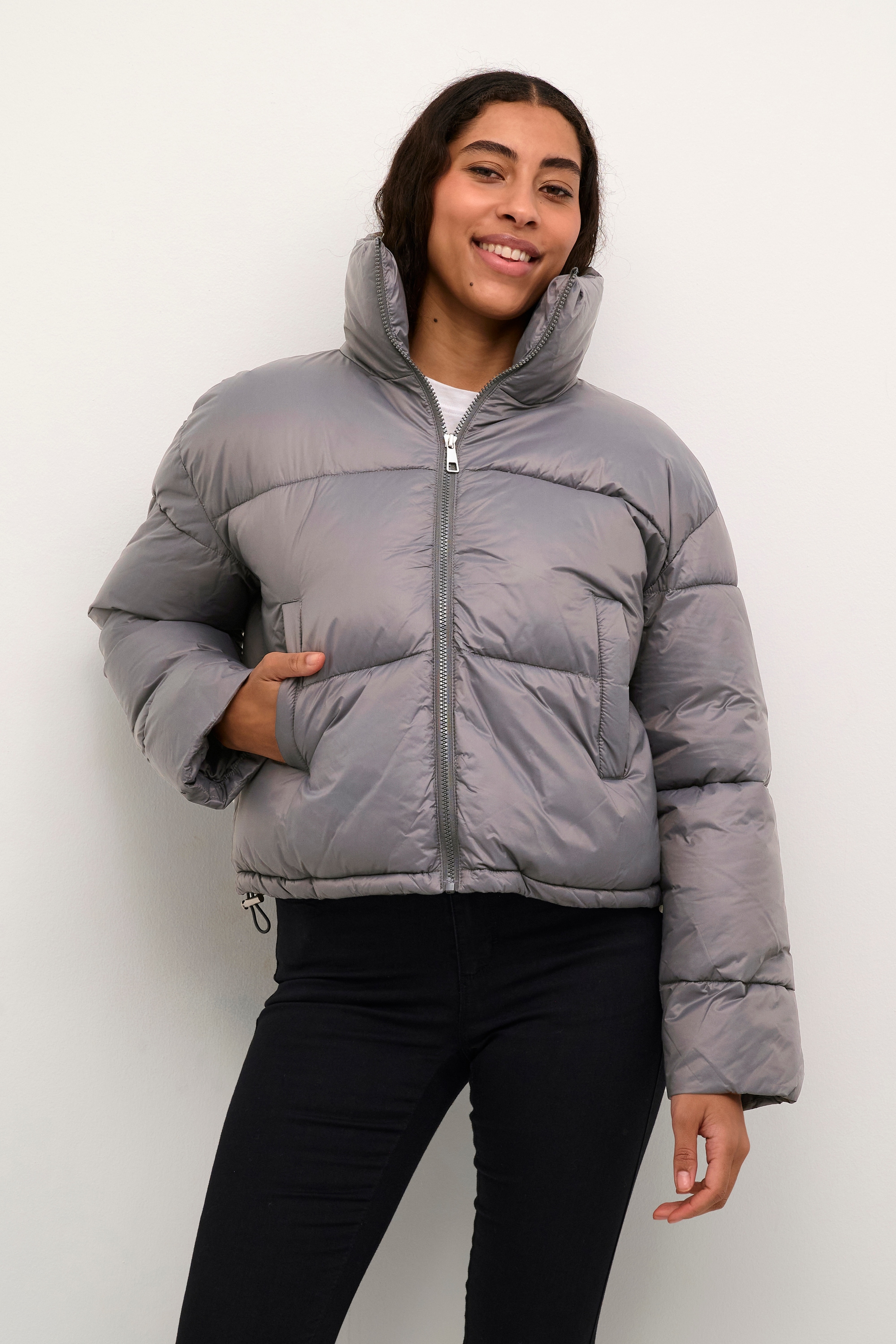 KAFFE Wintermantel »Jacke KAvictoria«