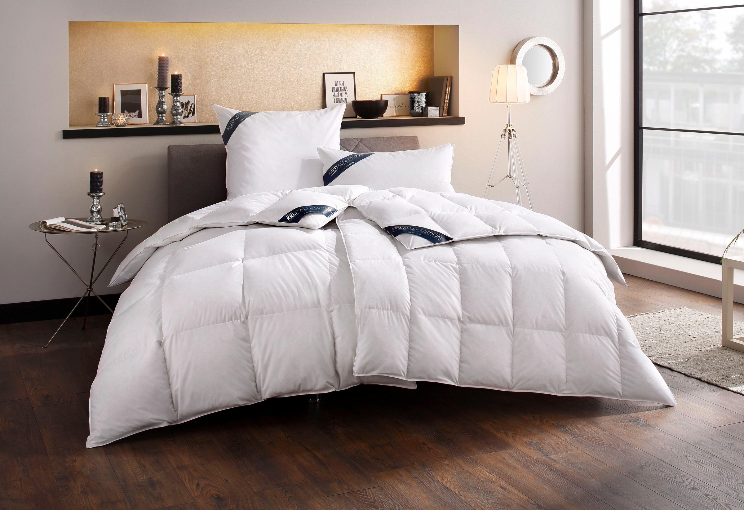 Haeussling Daunenbettdecke "Kristall Edition" extrawarm Füllung 60Daunen40F günstig online kaufen