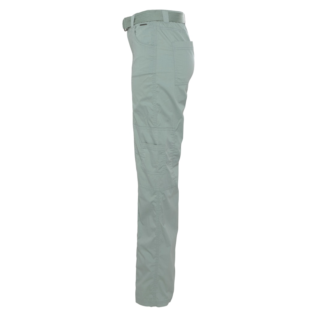 KangaROOS Cargohose, (2 tlg., mit abnehmbarem Gürtel)