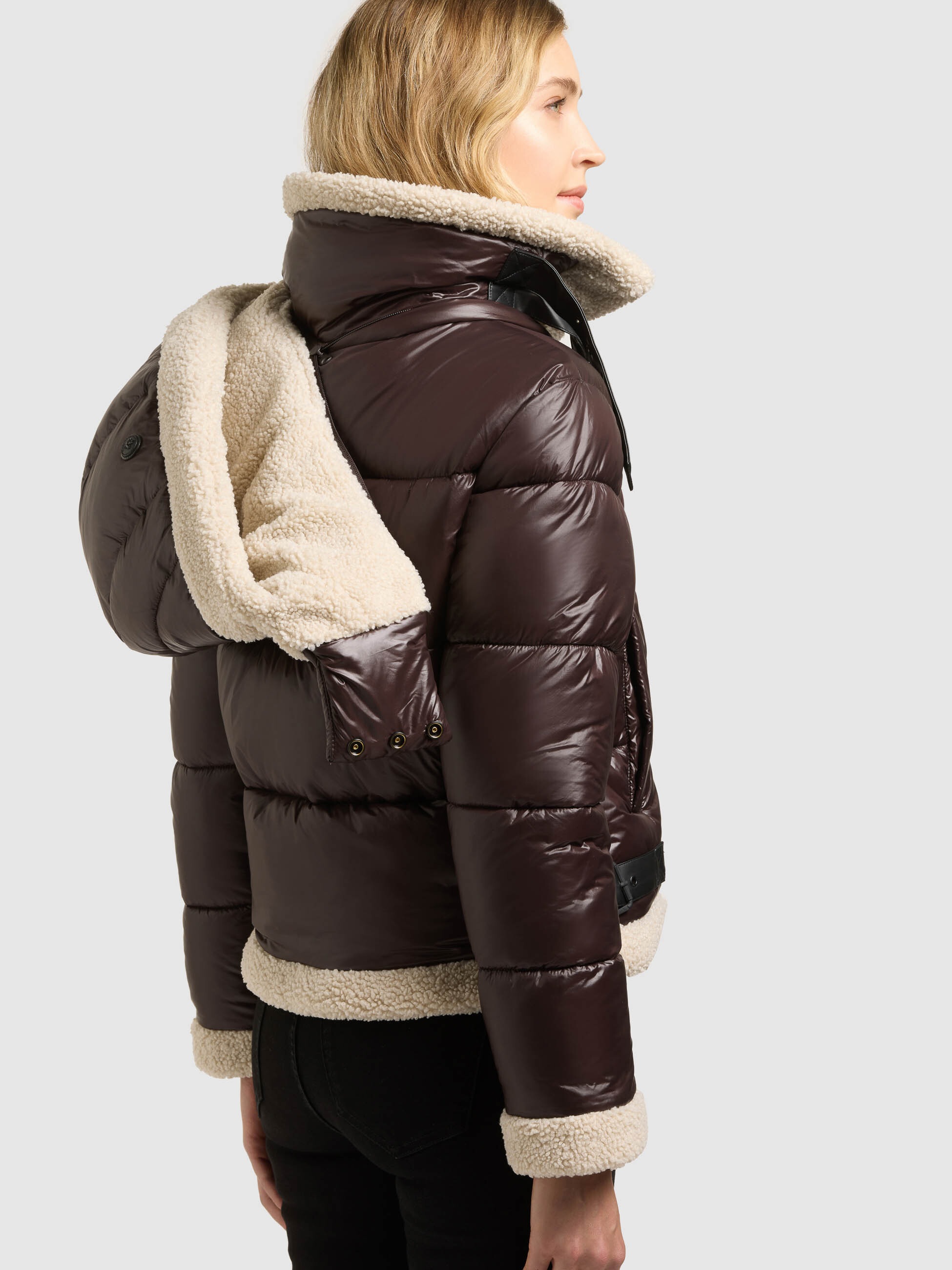 khujo Steppjacke »NESSIE3« mit Kapuze