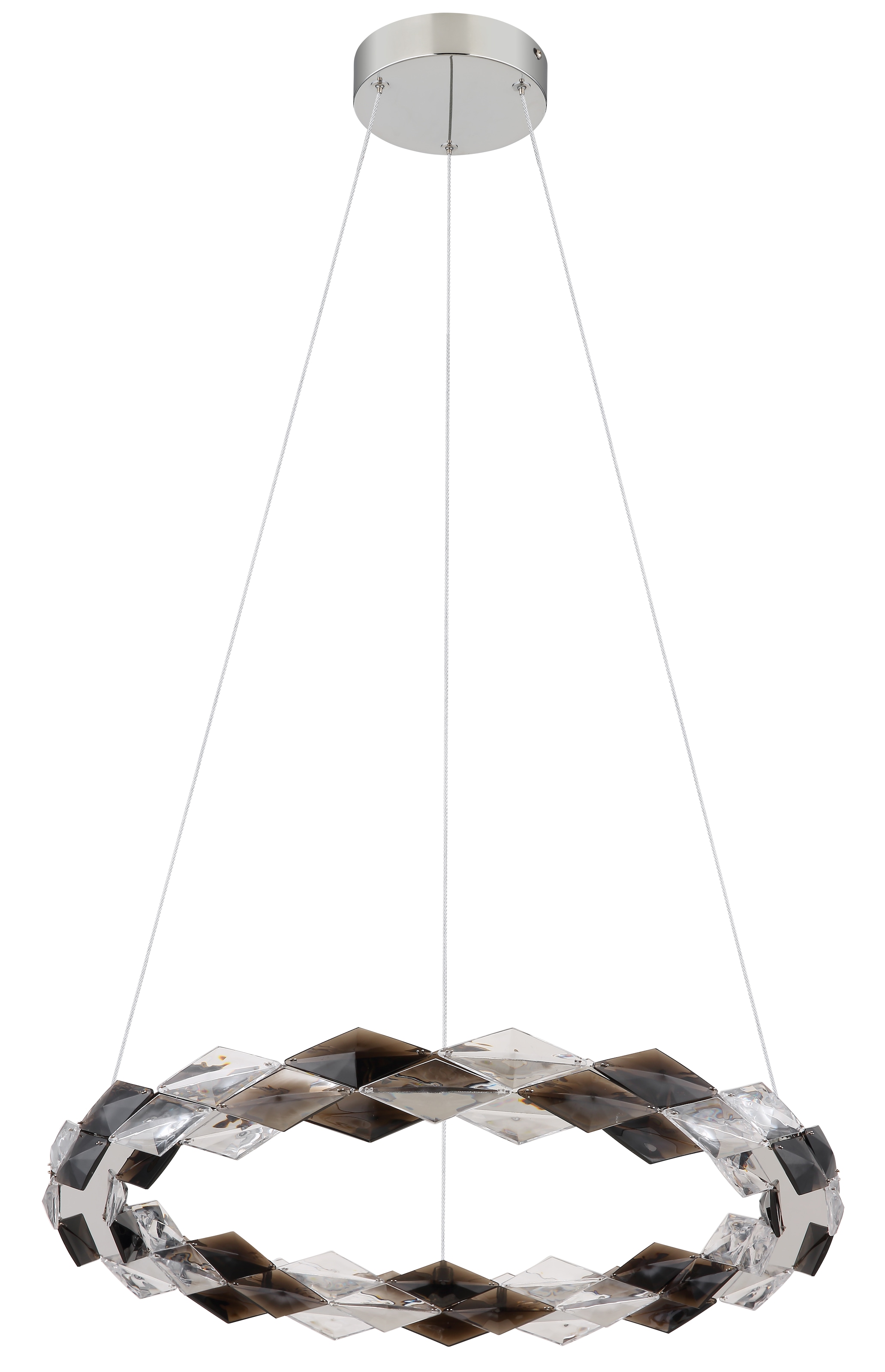 GLOBO LIGHTING LED Pendelleuchte »KARILION«, Leuchtmittel LED-Modul | LED fest integriert, Hängelampe/Hängeleuchte/Wohnzimmer/Esstisch/elegant
