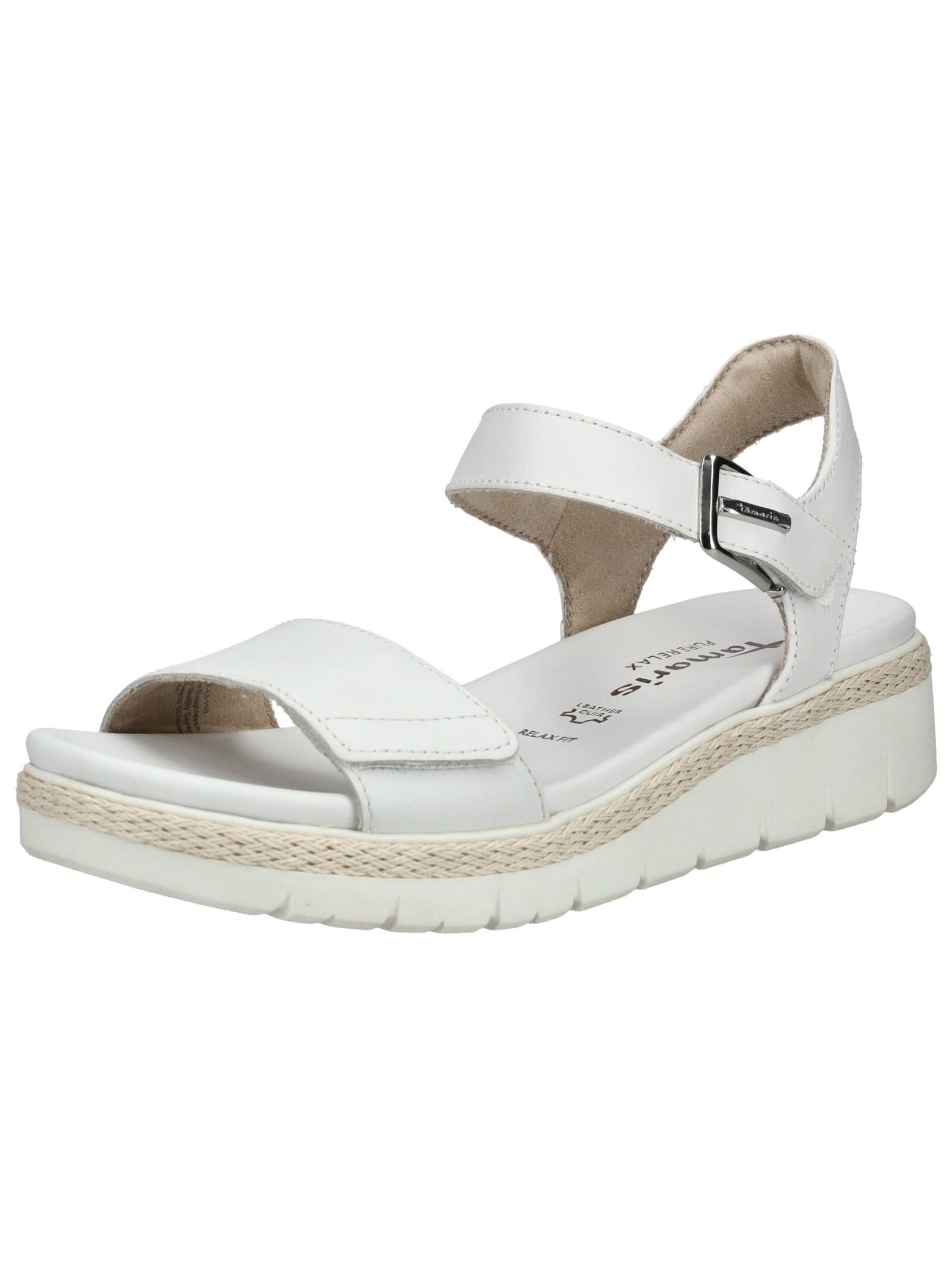 Tamaris Riemchensandale "Tamaris Sandalen Leder" günstig online kaufen