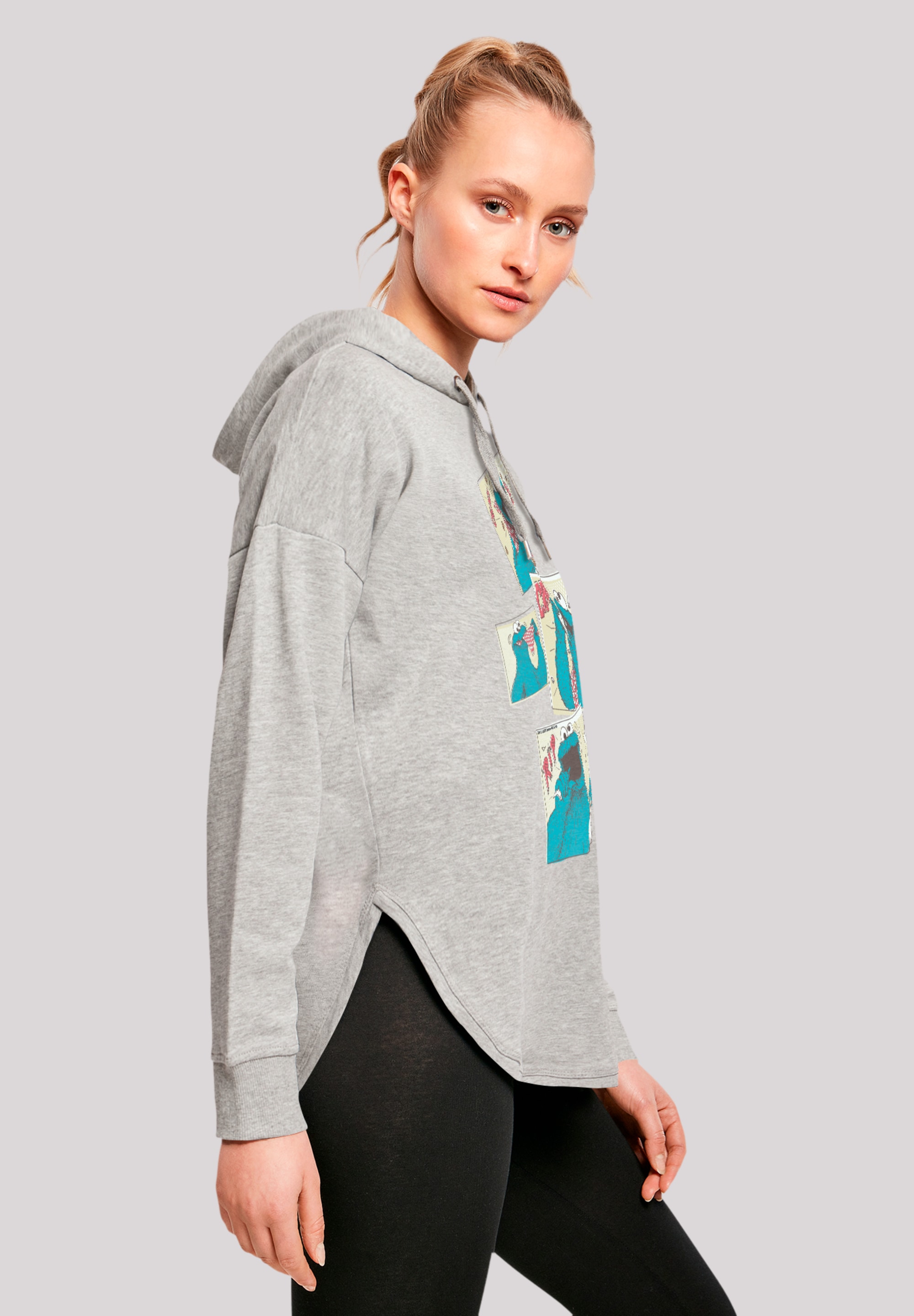 F4NT4STIC Kapuzenpullover »Sesamstraße Cookie Monster Crunch«, Premium Qualität, Weihnachts-Kollection