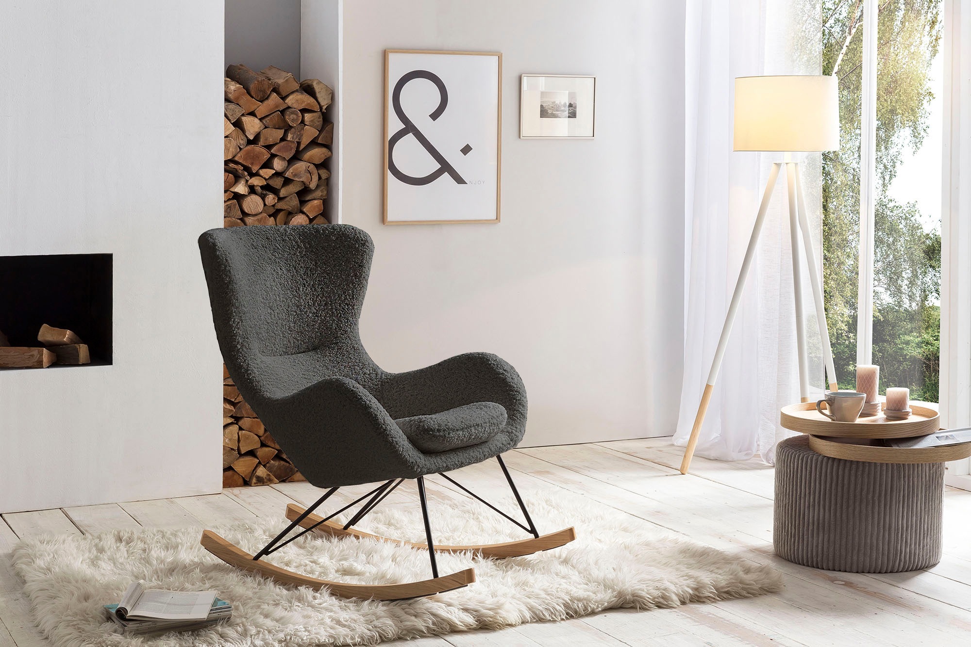 SalesFever Beistelltisch "Coffeetable in minimalistischer Optik" Bewegliche günstig online kaufen