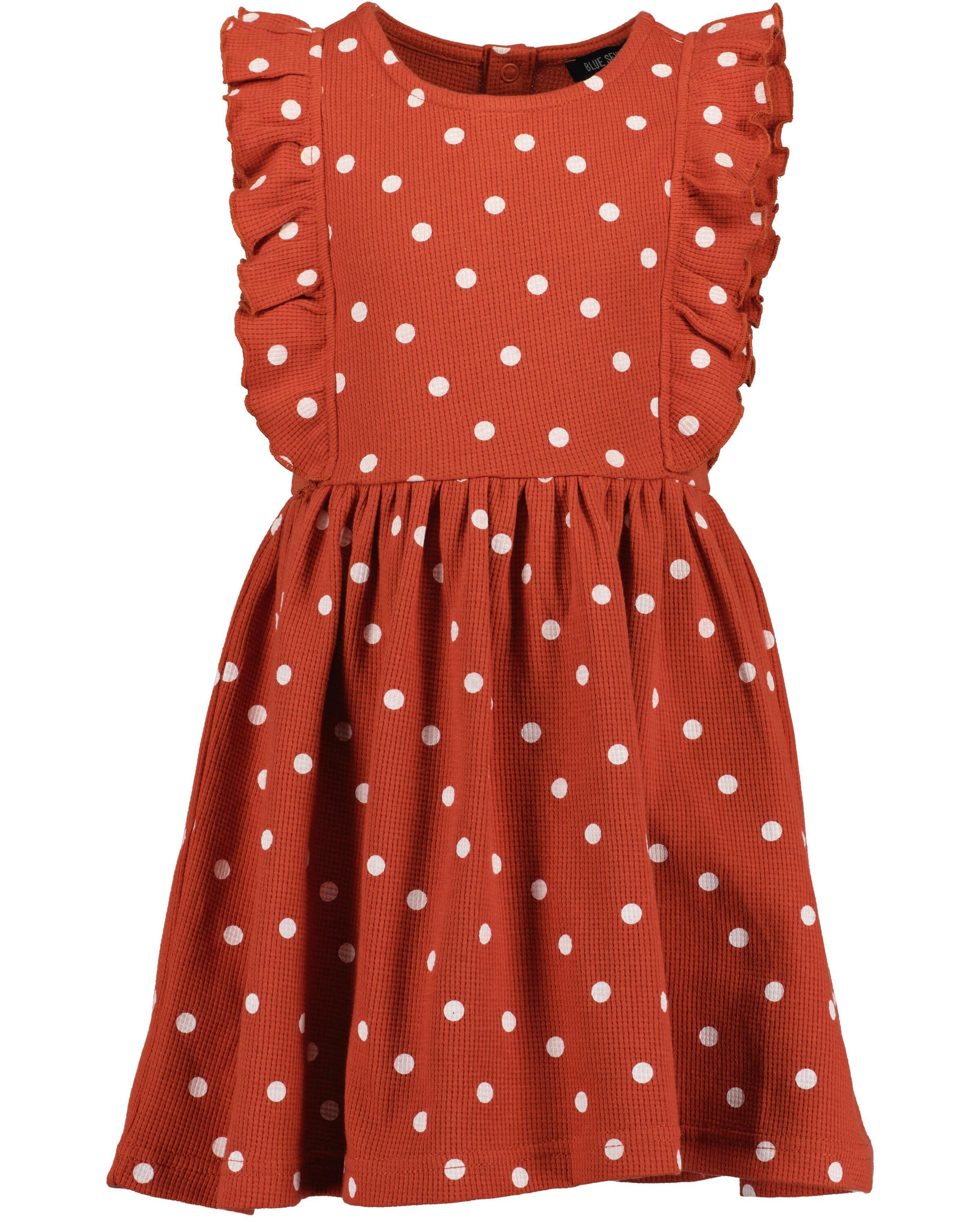 BLUE SEVEN Mädchen Jerseykleid "Blue Seven Kleid"3230, rot, Gr. 116, 100% Baumwolle, Kleider