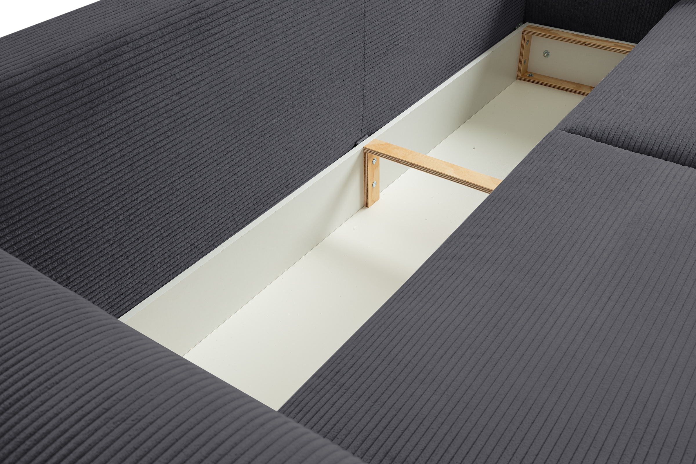 WERK2 Schlafsofa »Lima, inkl. Bettkasten, Breite 245 cm«