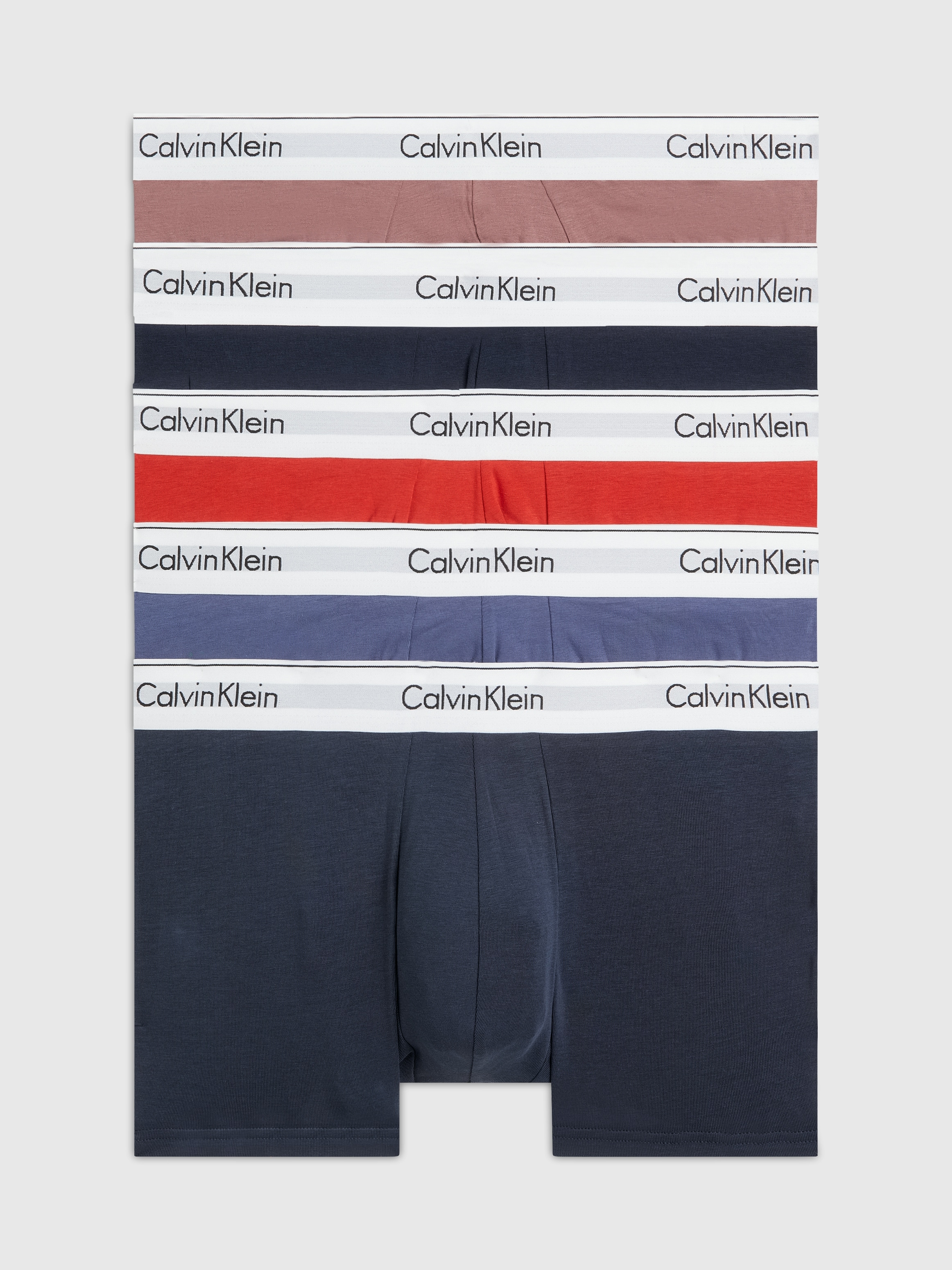 Calvin Klein Underwear Trunk "TRUNK 5PK", (Packung, 5 St., 5er), mit Logo-Elastikbund