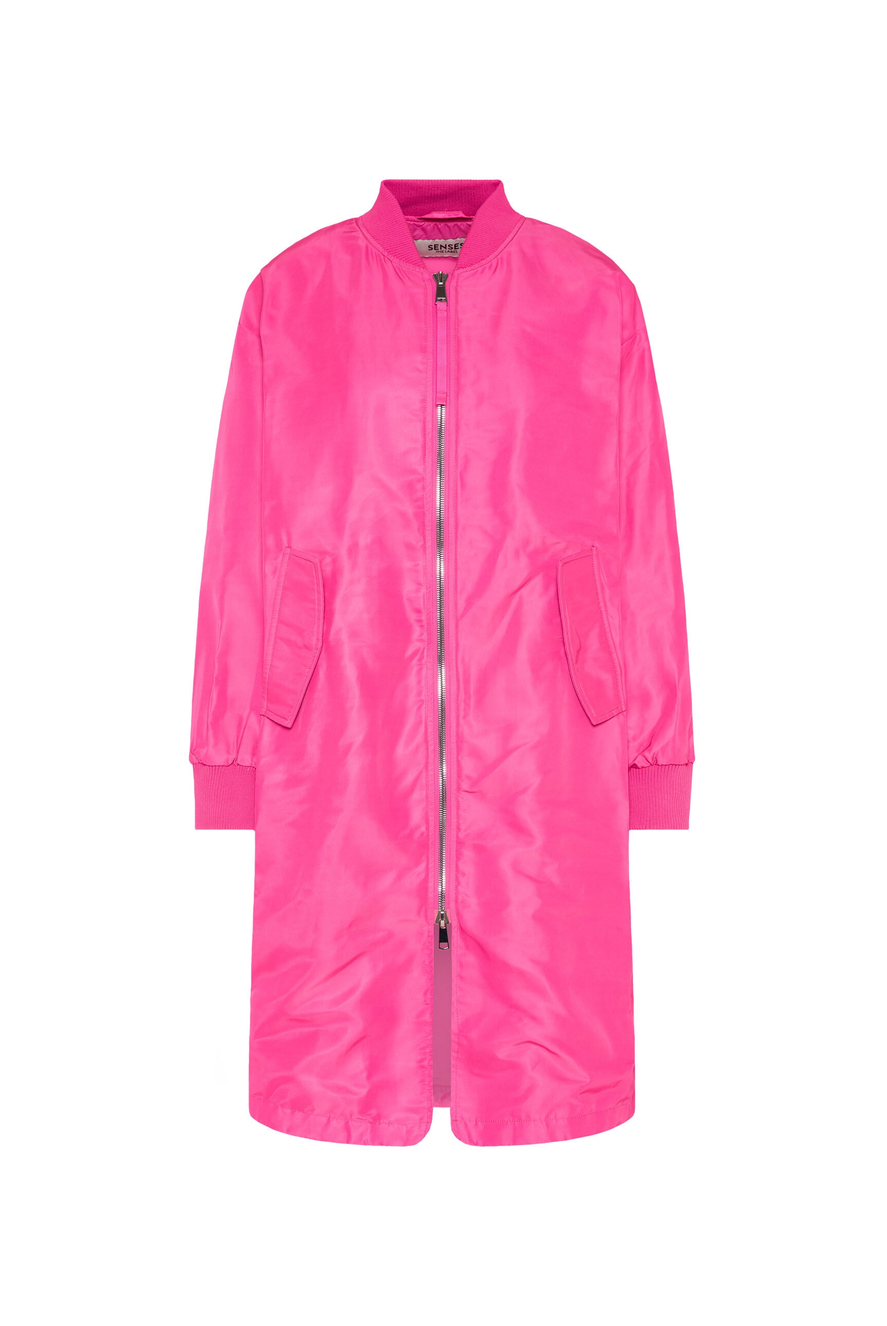 SENSES.THE LABEL Langjacke, ohne Kapuze, mit Two-Way-Zipper