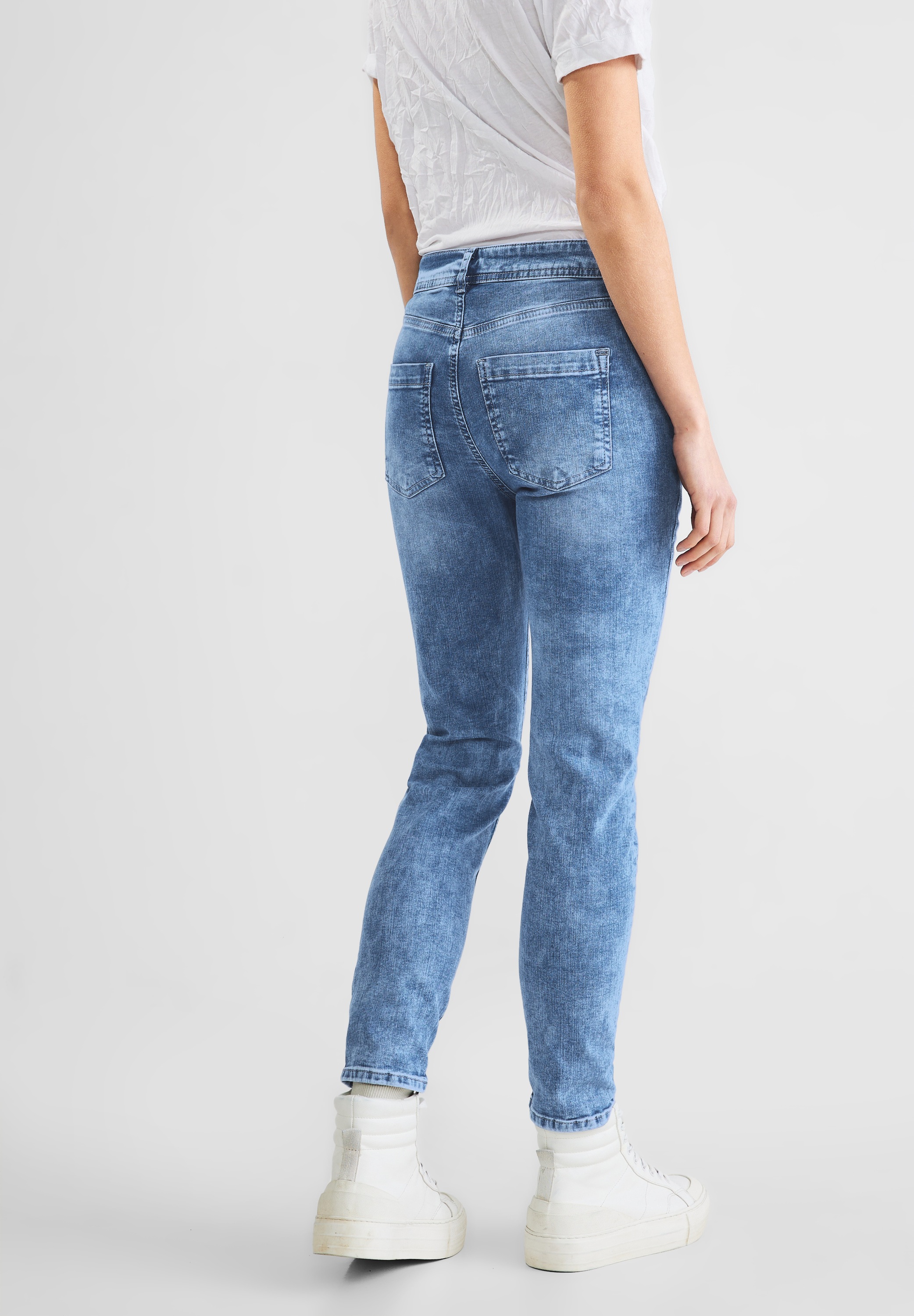 STREET ONE Slim-fit-Jeans, 4-Pocket Style