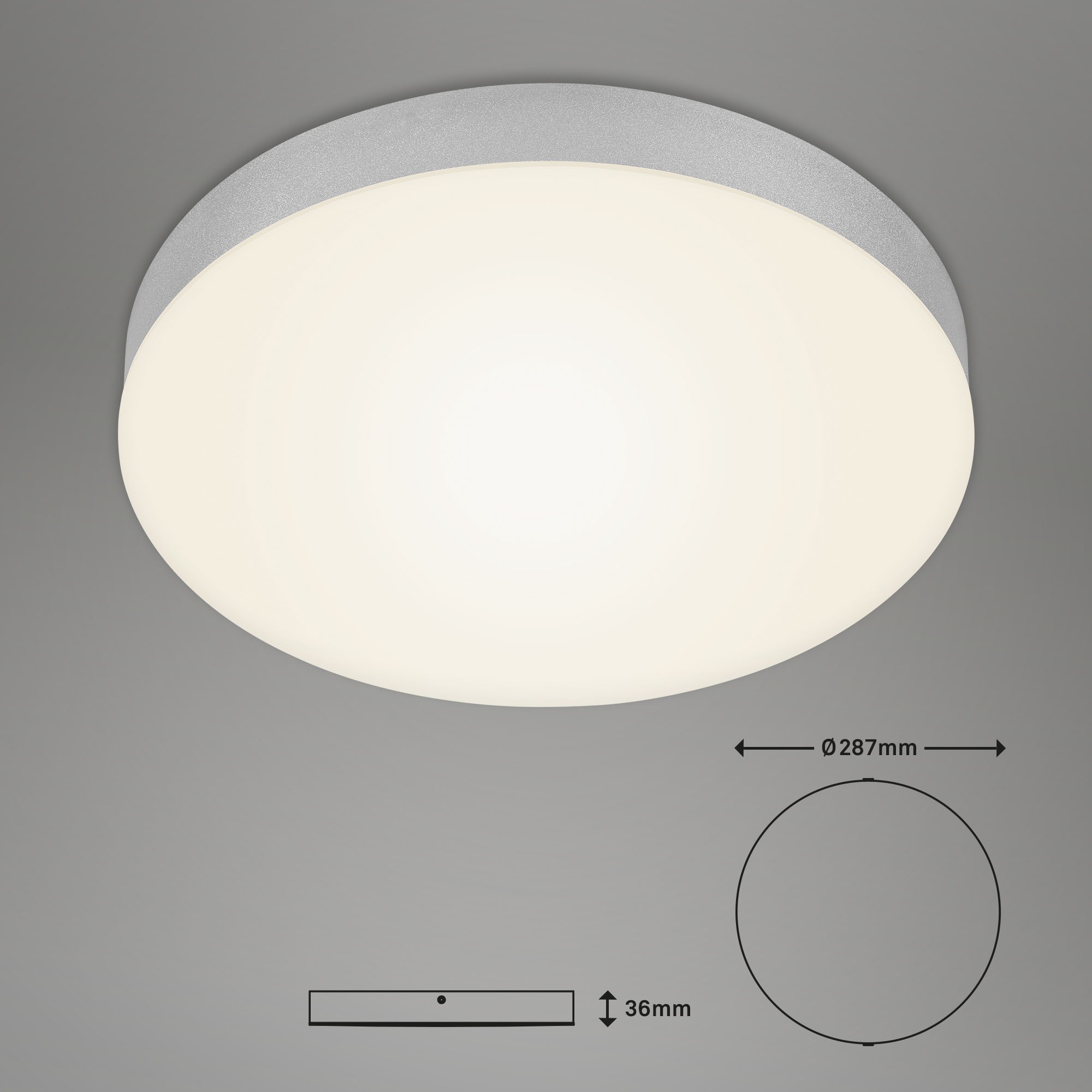 Briloner Leuchten Aufbauleuchte »Flame«, Leuchtmittel LED-Modul | LED fest integriert