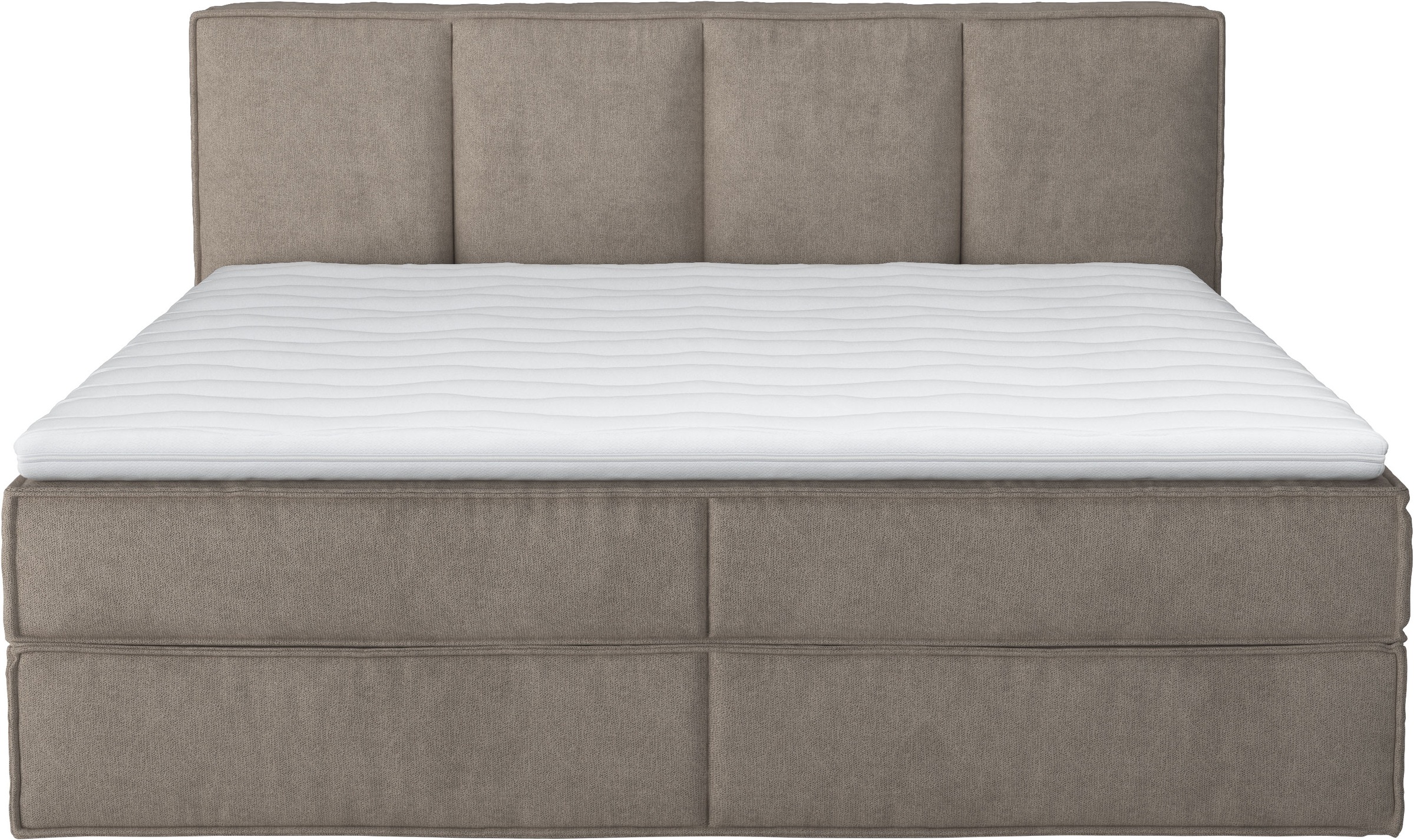 Thumbnail - LeGer Home by Lena Gercke Boxspringbett "Addyson", (Härtegrade H2, H3 und H4 wählbar), Boxspringbett inkl. Topper, 2 Mat...