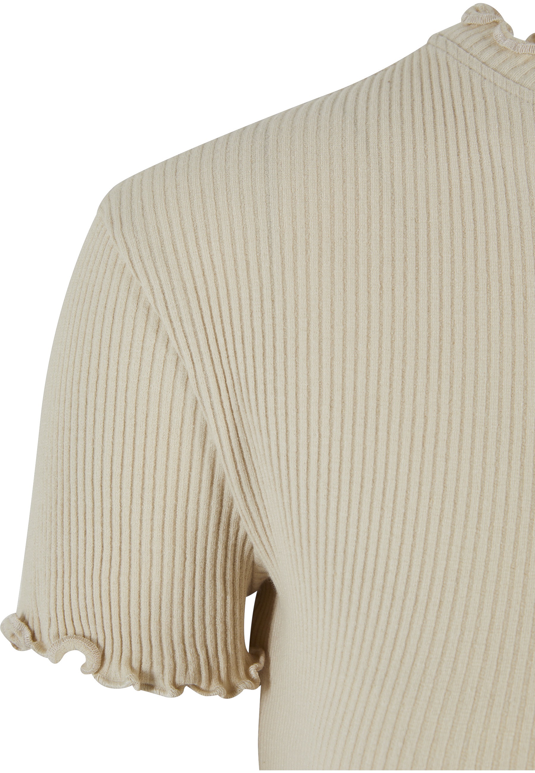 URBAN CLASSICS Shirtkleid »Urban Classics Damen Ladies Rib Tee Dress« 1 Stk. tlg.