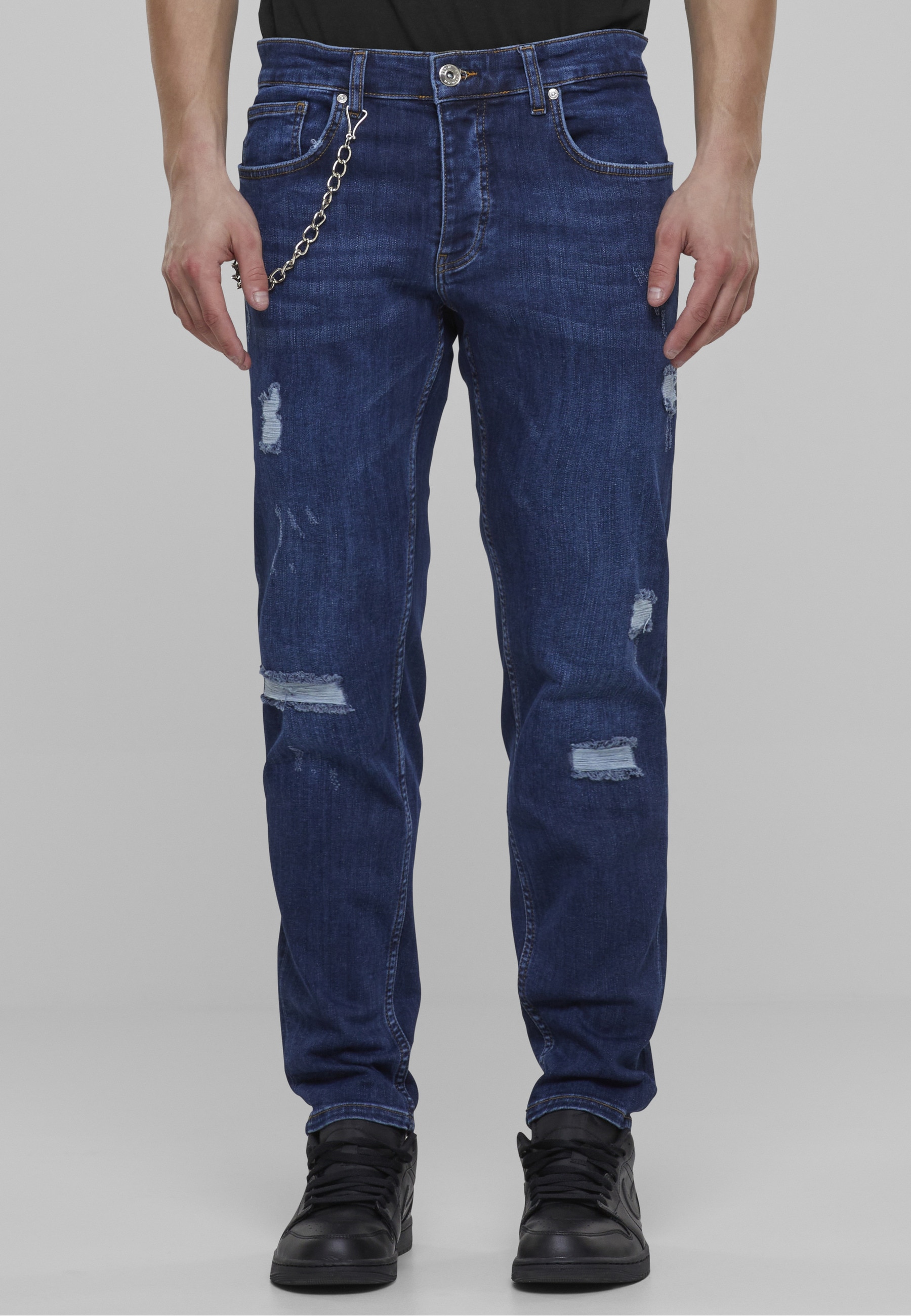 2Y Premium Bequeme Jeans »2Y Premium Herren 2Y Tapered Fit Jeans«