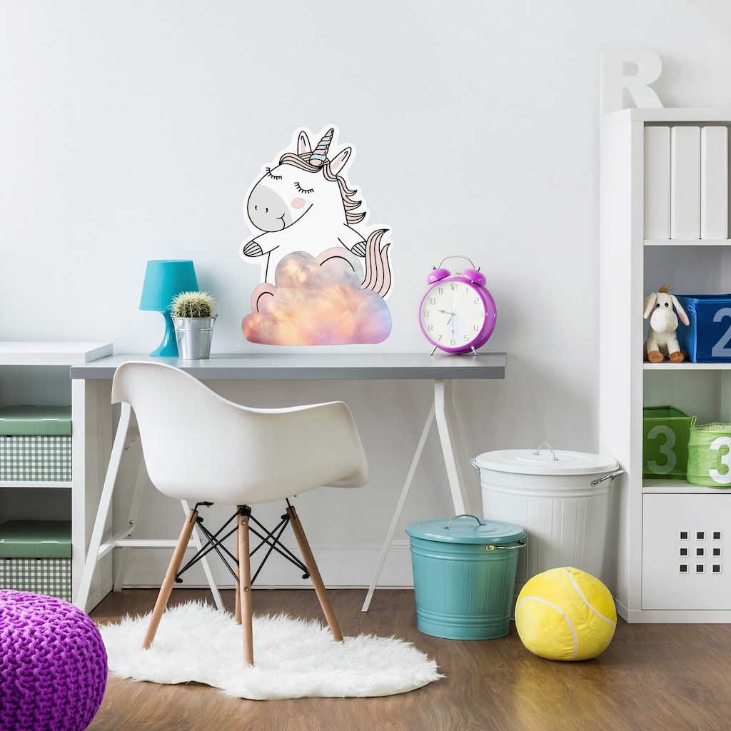 MySpotti Wandsticker »Memo Kids Unicorn«, (1 St.)