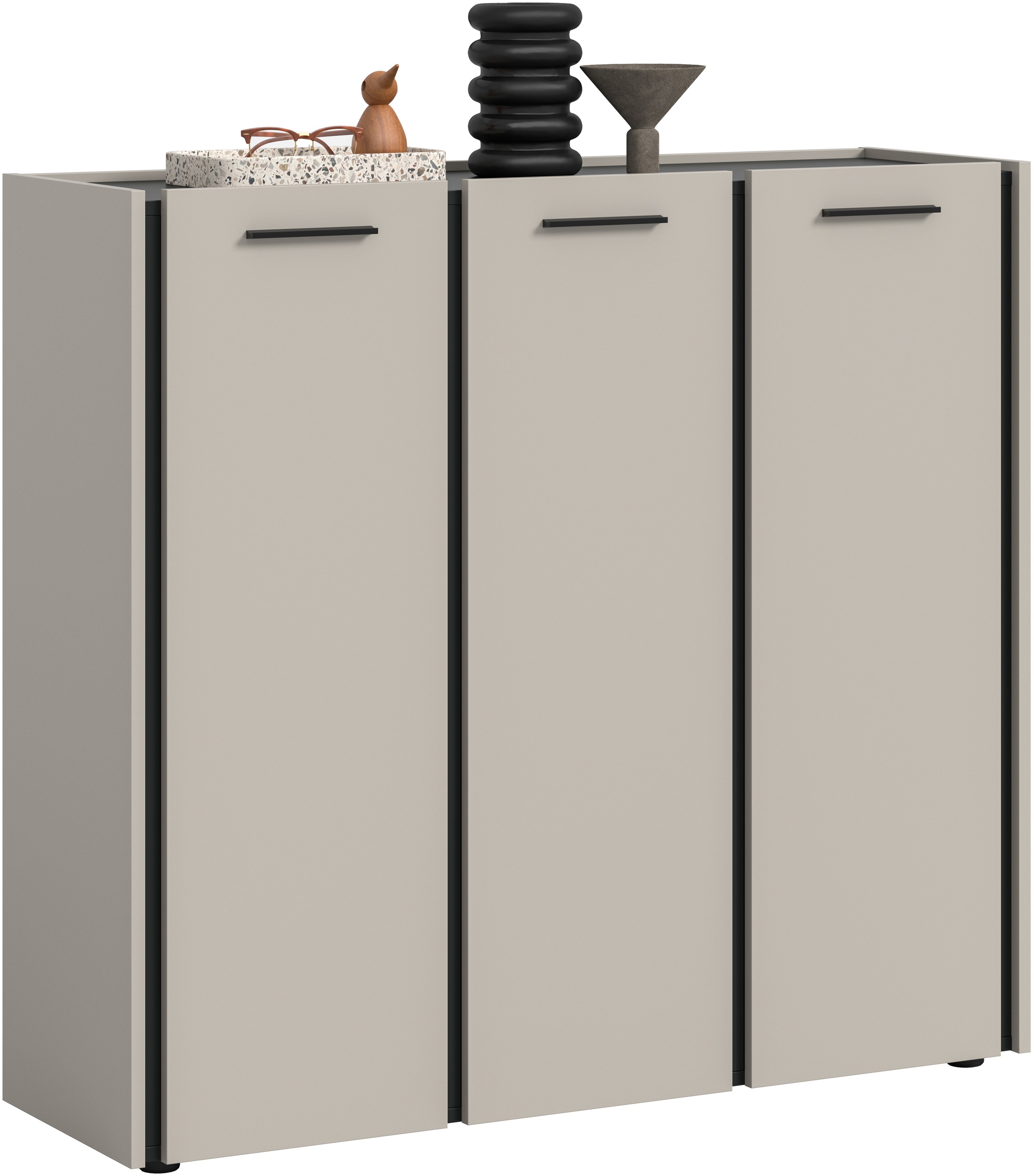 Home affaire Schuhkommode "RAK, Breite 113 cm, viel Stauraum, 2 Türen, 18 F günstig online kaufen