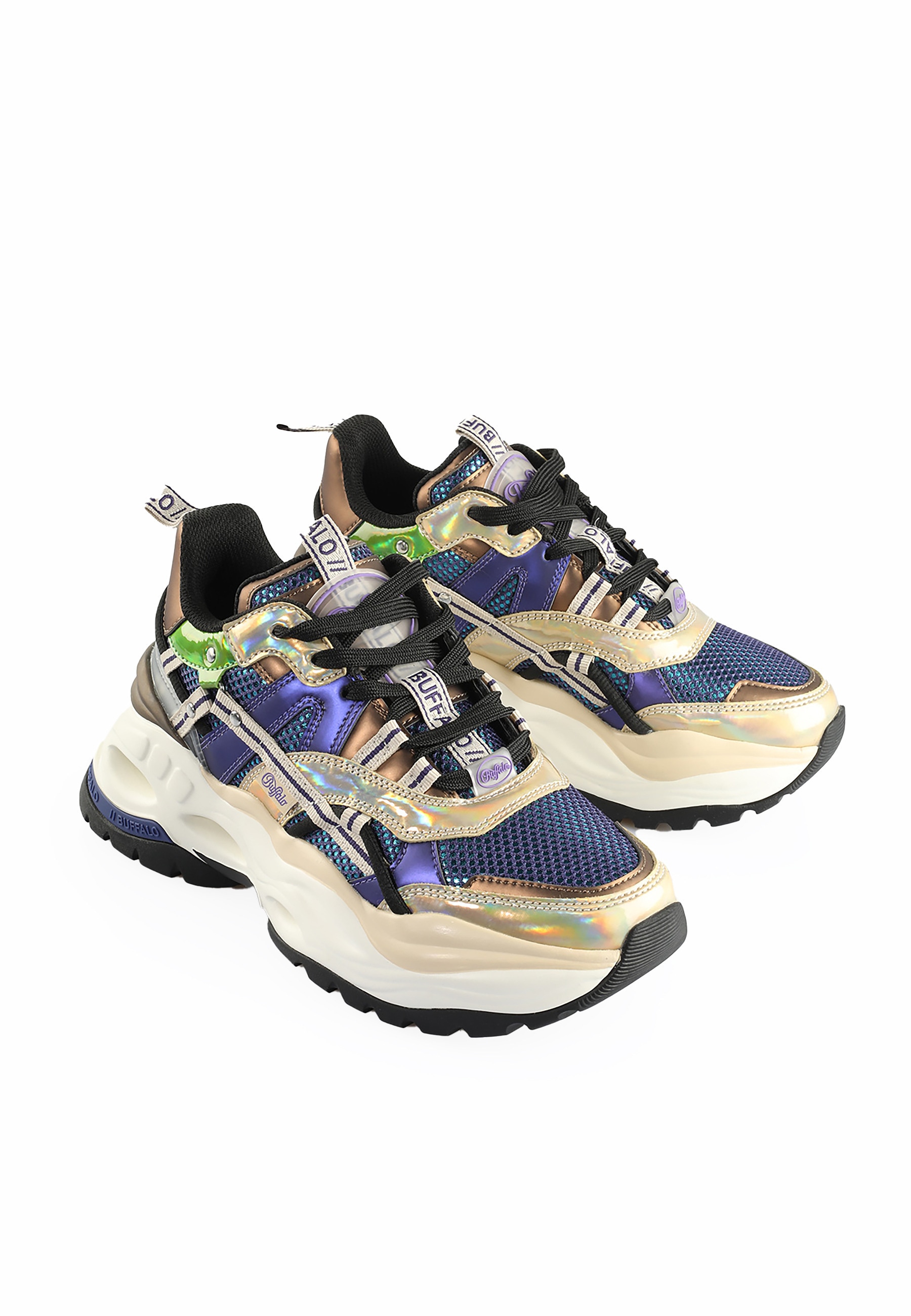 Buffalo Trainingsschuh "Buffalo Triplet HolLow Vegan Nappa/ Mesh"