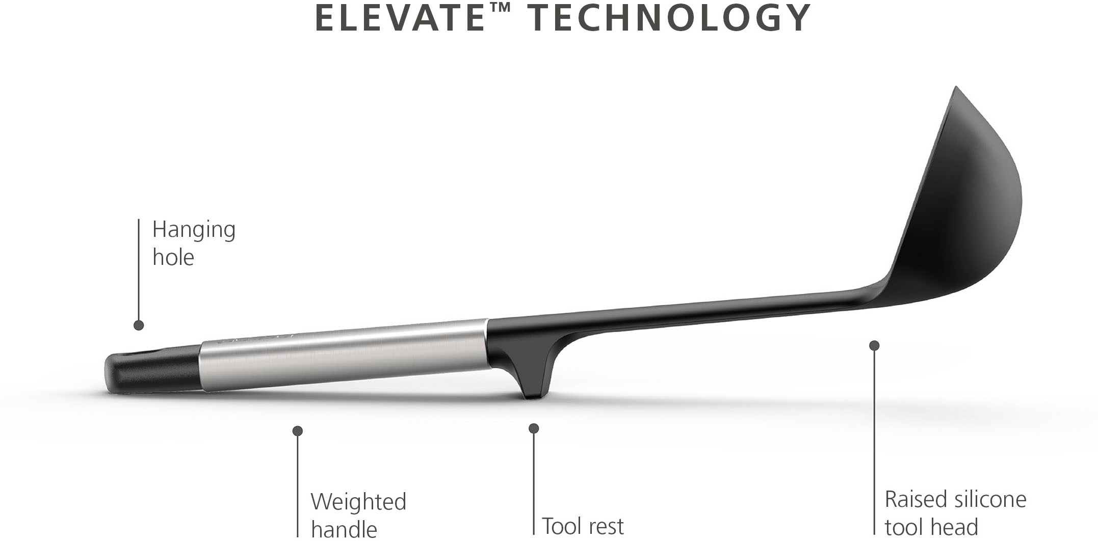 Thumbnail - Joseph Joseph Kochbesteck-Set "Elevate Silicone/Steel Carousel", (Set, 6 tlg.), BPA-frei