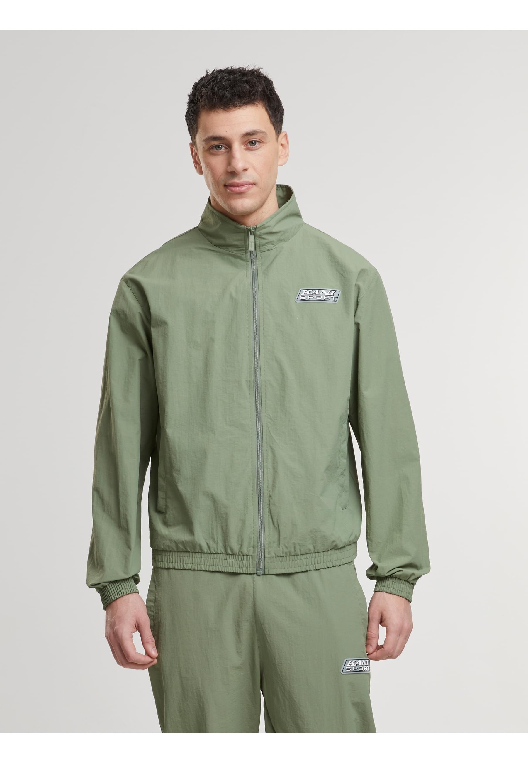 Karl Kani Trainingsjacke »Karl Kani KM-JK035-101-11 Sport Patch Essential Trackjacket«, (1 St.), ohne Kapuze