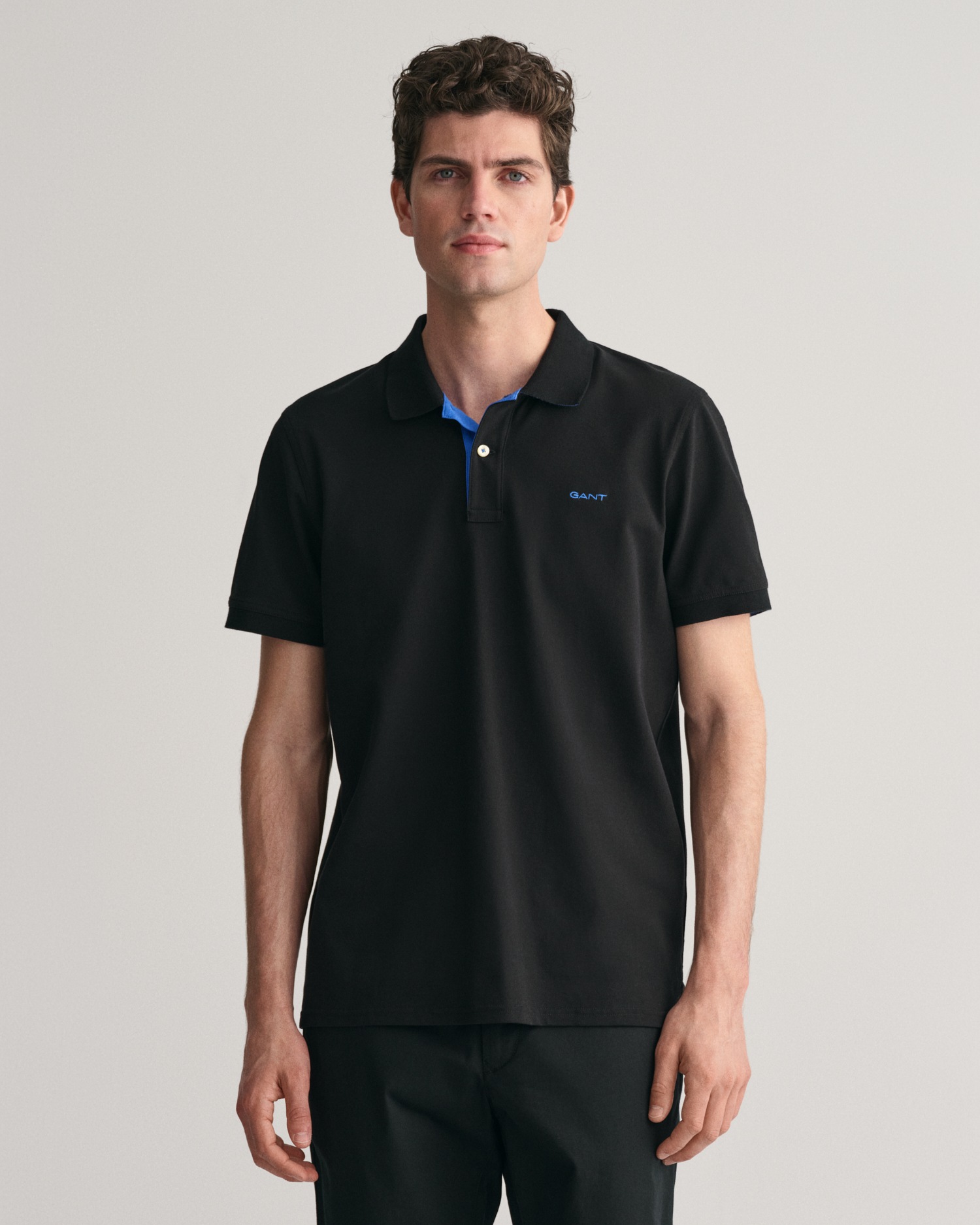 Gant Poloshirt "REG CONTRAST PIQUE SS RUGGER", mit kontrastfarbenen Einsätz günstig online kaufen