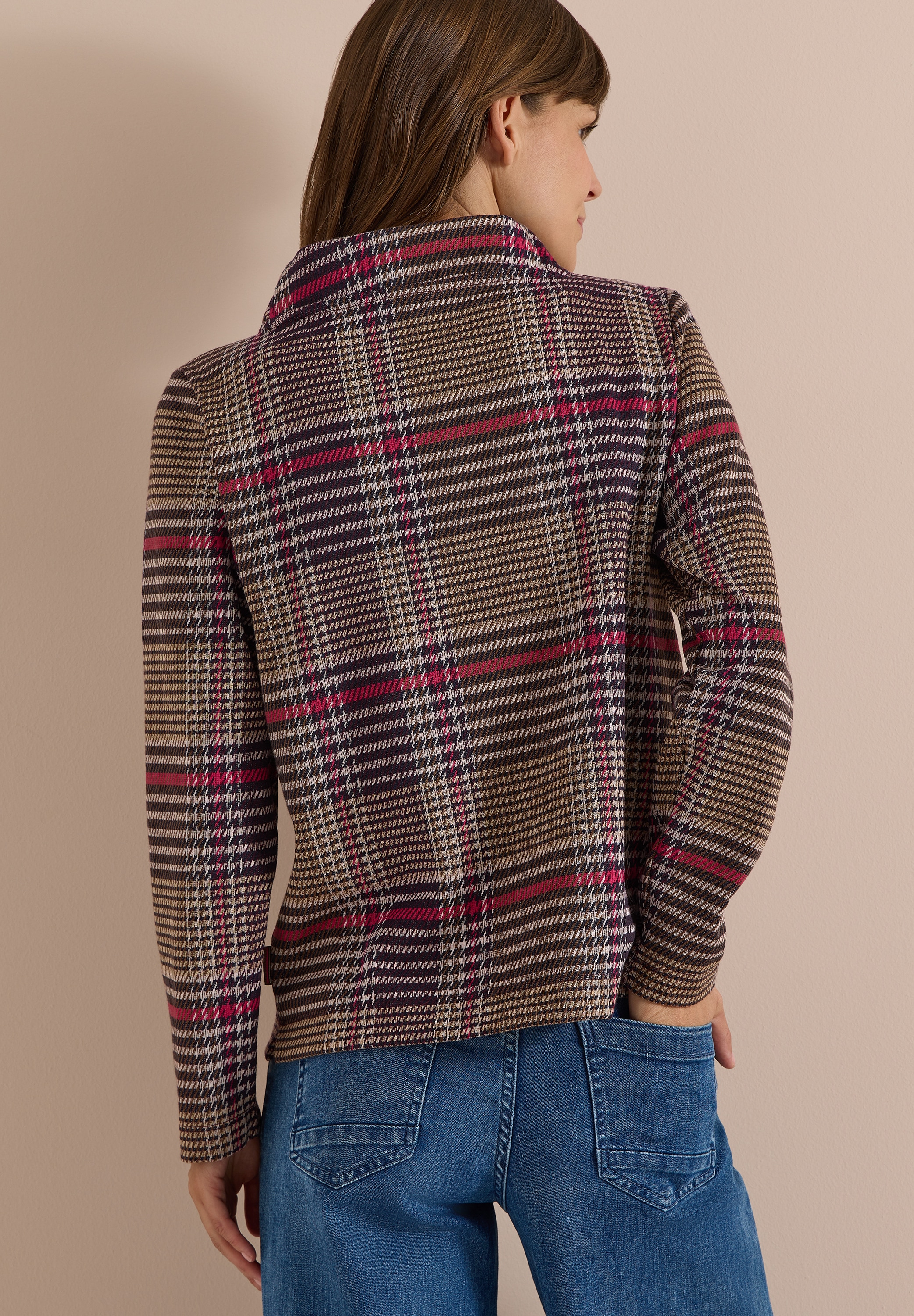 Cecil Sweatshirt , mit Funnel Neck und Muster
