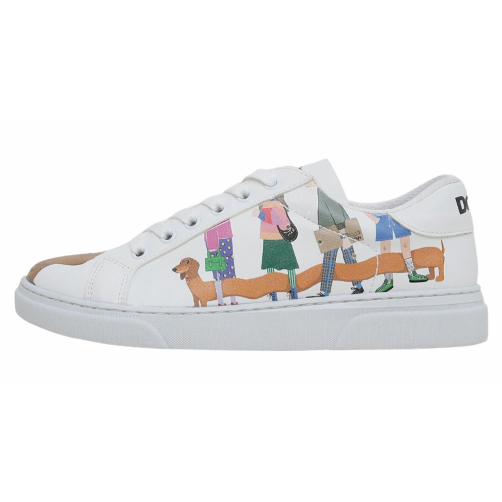 Thumbnail - DOGO Sneaker "Ace Low-Top Sneaker Mini Puppy Damen Sneaker" Handgefertigt