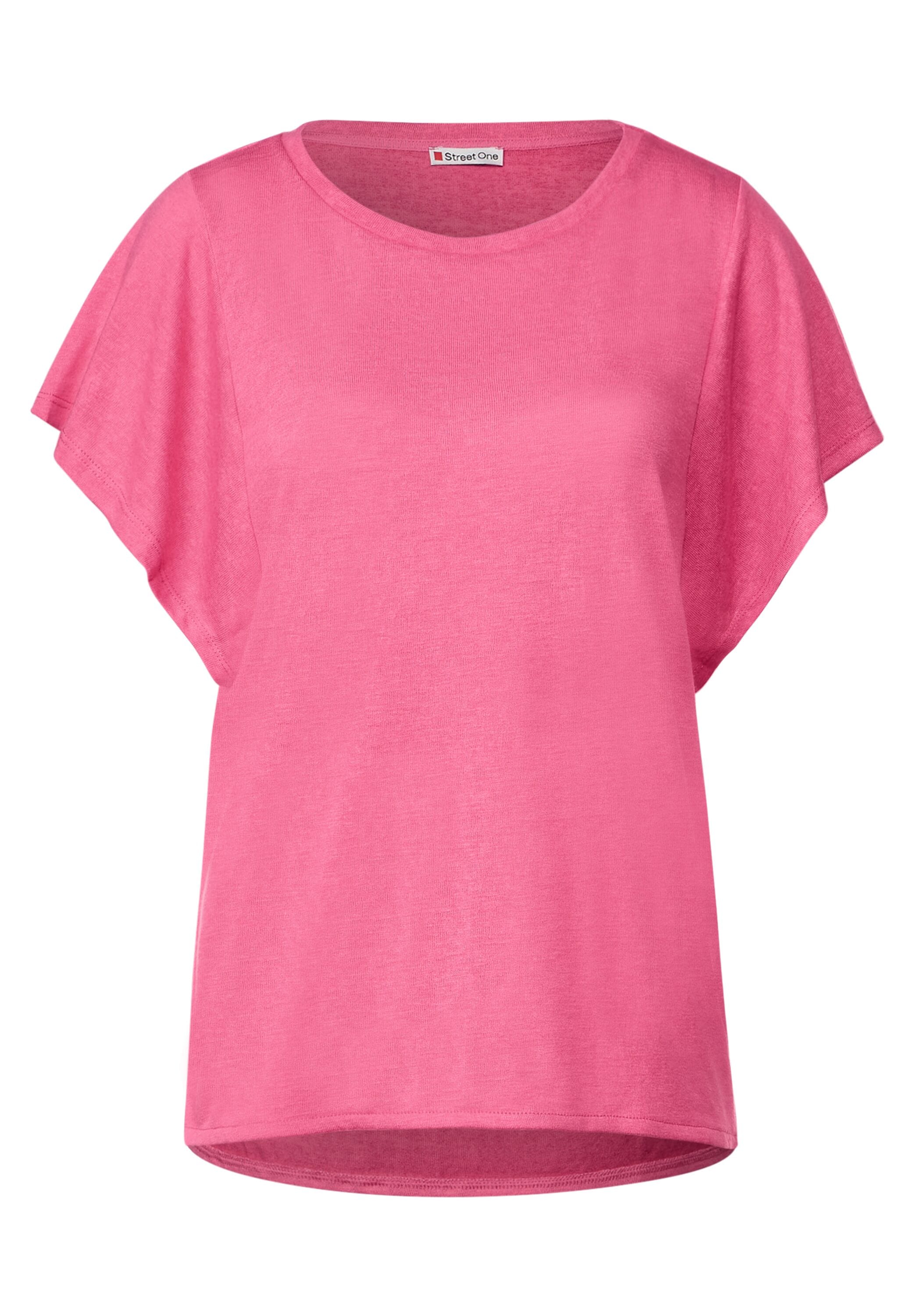 STREET ONE T-Shirt, in Unifarbe