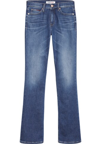 Tommy Jeans Bootcut-Jeans »MADDIE BOOTCUT BG1112«, mit Tommy Jeans Leder-Badge am Bund kaufen