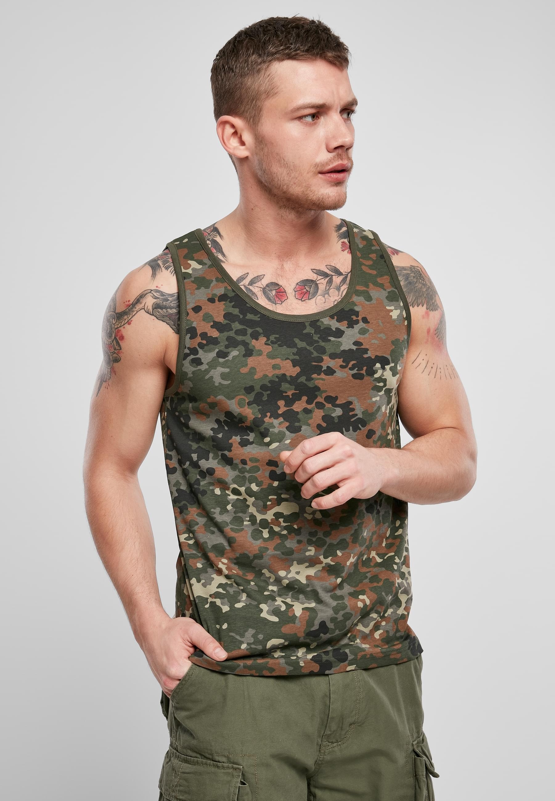 Brandit Tanktop »Brandit Herren Tank Top«, (1 tlg.)