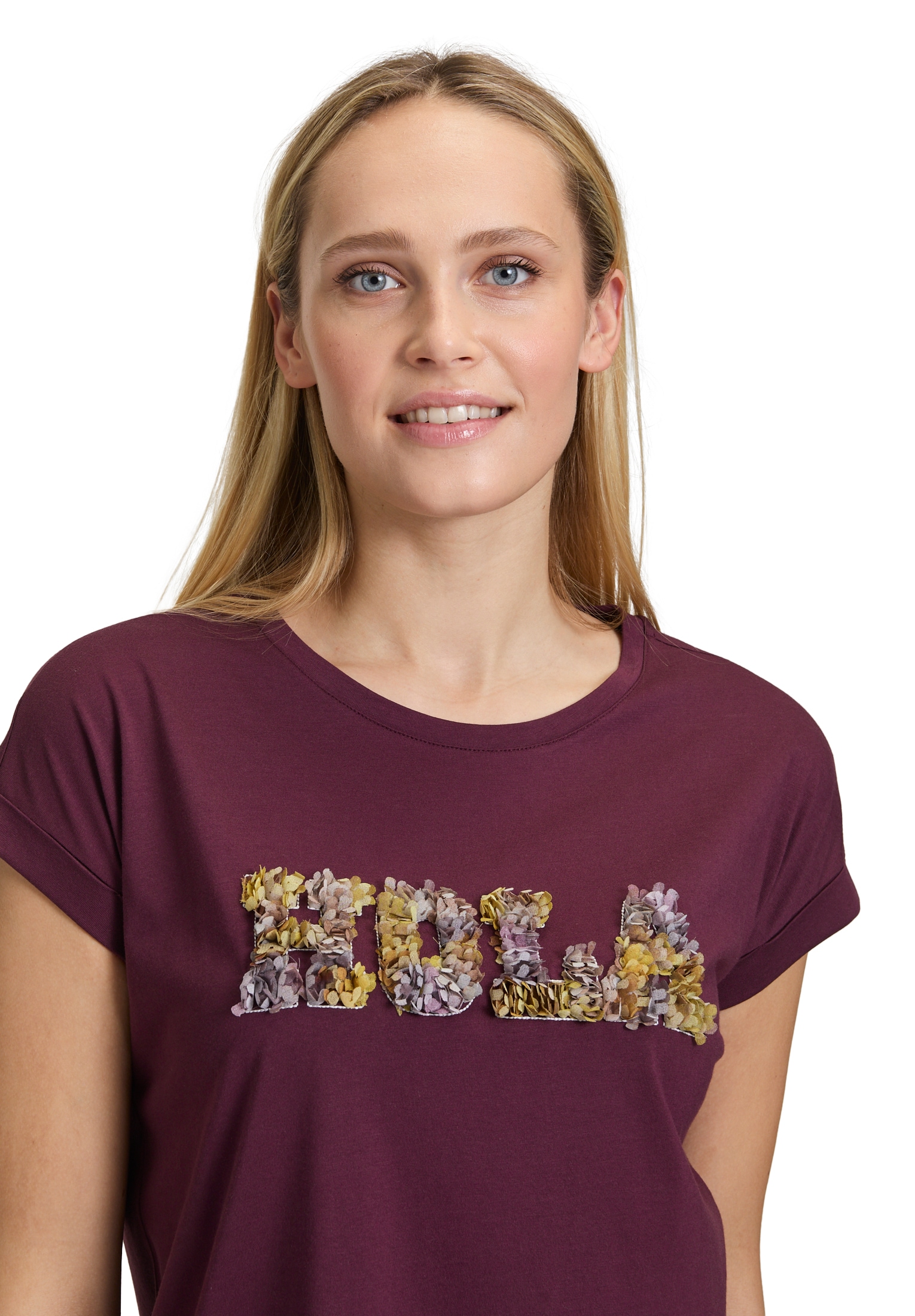 Cartoon Kurzarmshirt »Cartoon Rundhals-Shirt mit Ärmelaufschlag«, (1 tlg.)