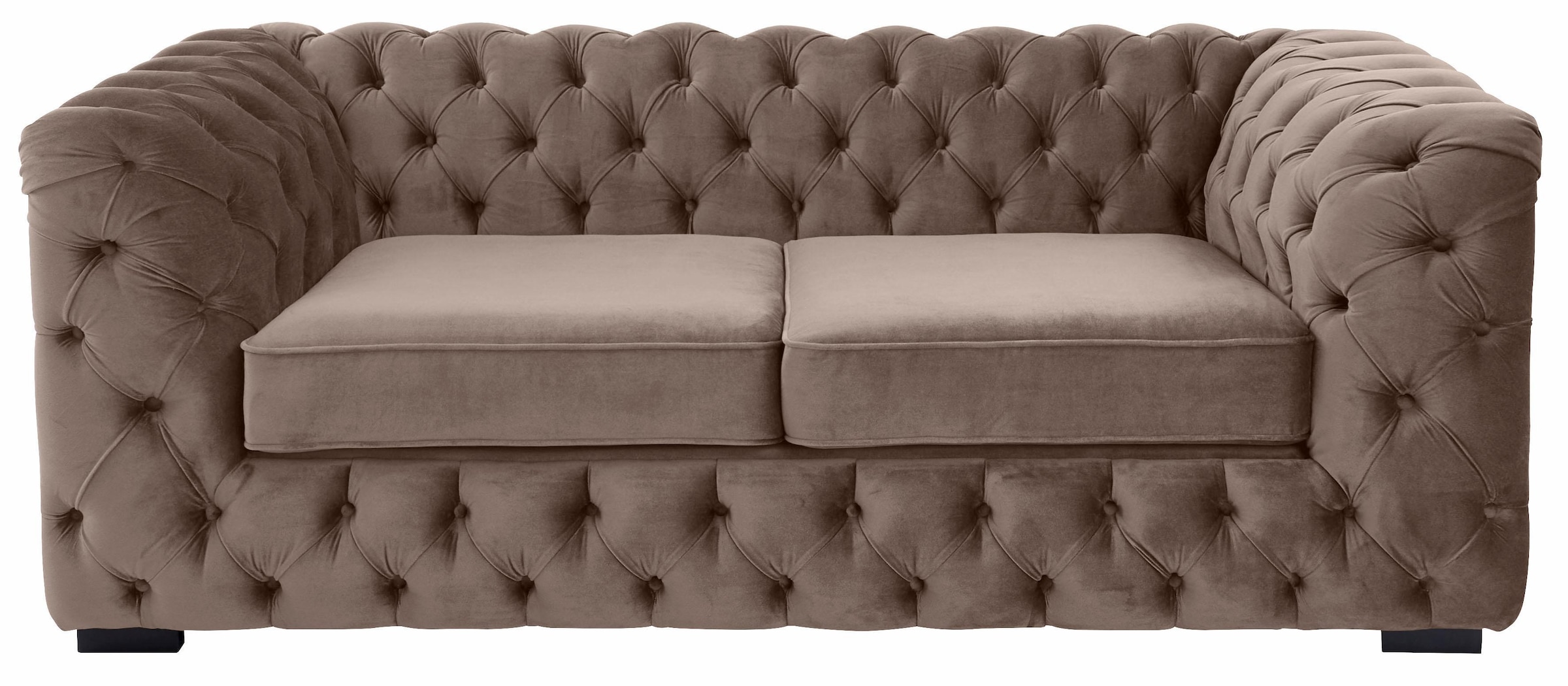 Guido Maria Kretschmer Home&Living Chesterfield-Sofa "Kalina", mit klassischer Chesterfield-Knopfheftung