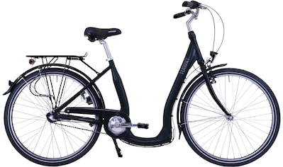HAWK Bikes Cityrad »HAWK City Comfort Premium Black«, 3 Gang, Shimano, Nexus Schaltwerk kaufen