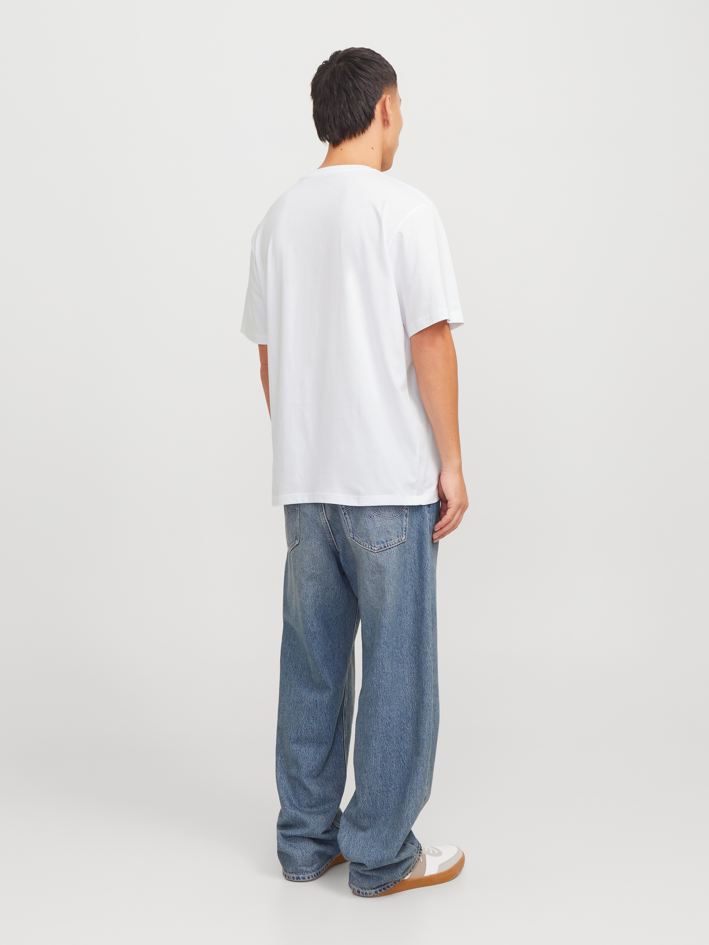 Jack & Jones Kurzarmshirt »JORVESTERBRO PICTURE TEE SS CREW NECK SN«
