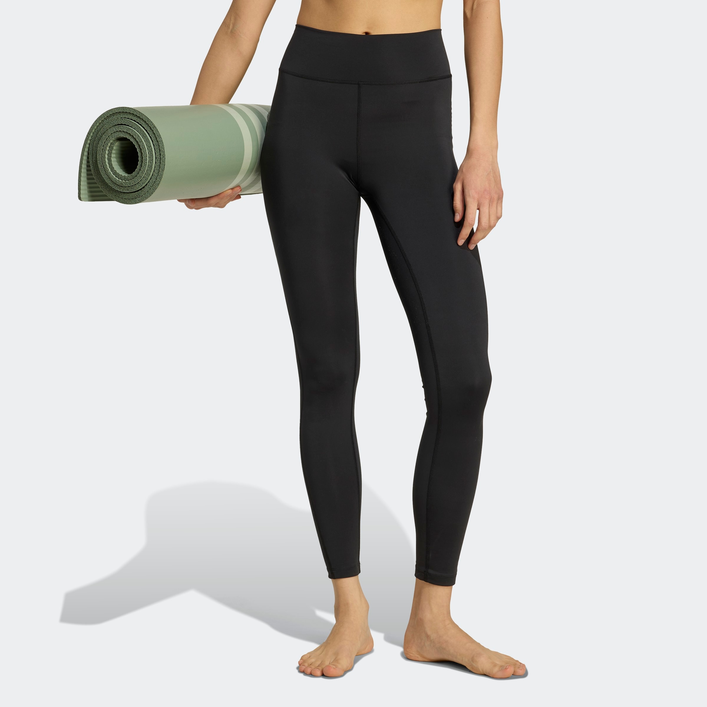 adidas Performance Trainingstights "ALL ME ESSENTIALS FULL-LENGTH LEGGINGS" für Fitness und Yoga, ohne Verschluss, mit climacool Technologie