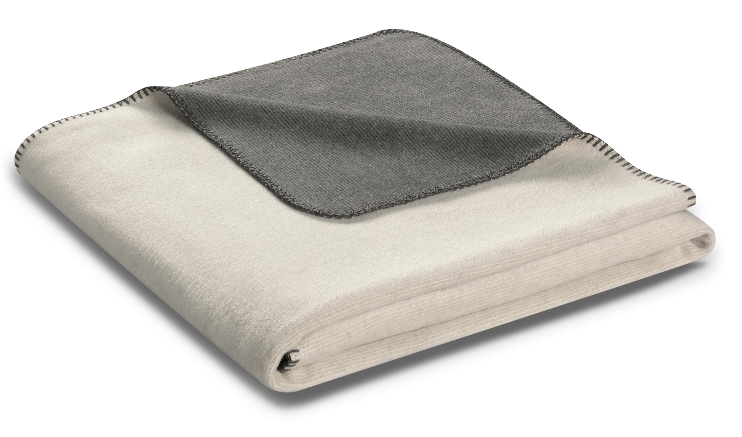 Biederlack Wohndecke »Melange Doubleface« su geke...